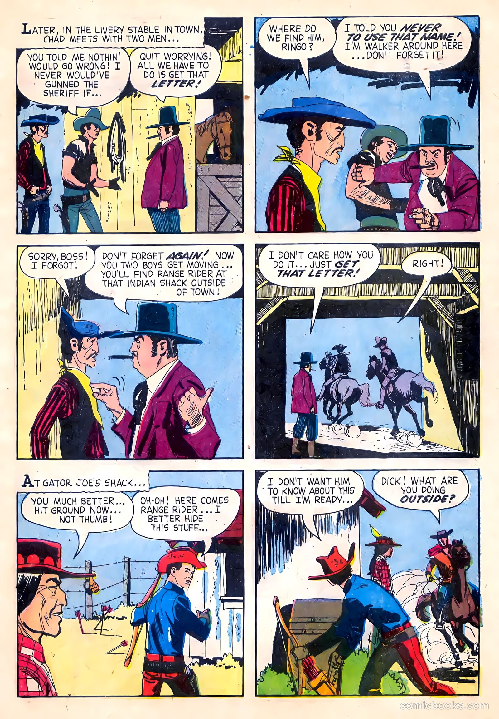 Range Rider #23 (1958) — page 9 of 36