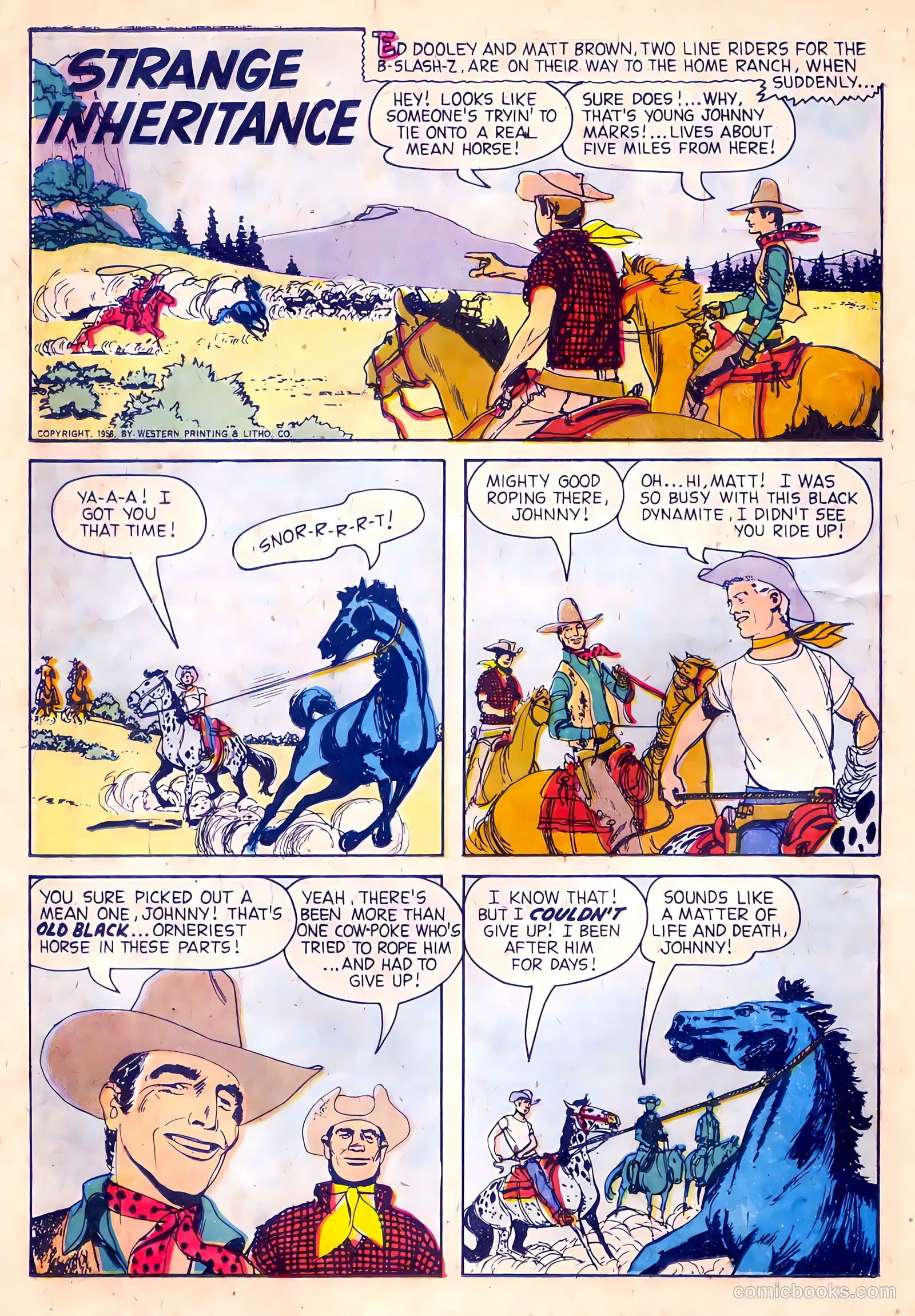 Range Rider #23 (1958) — page 18 of 36