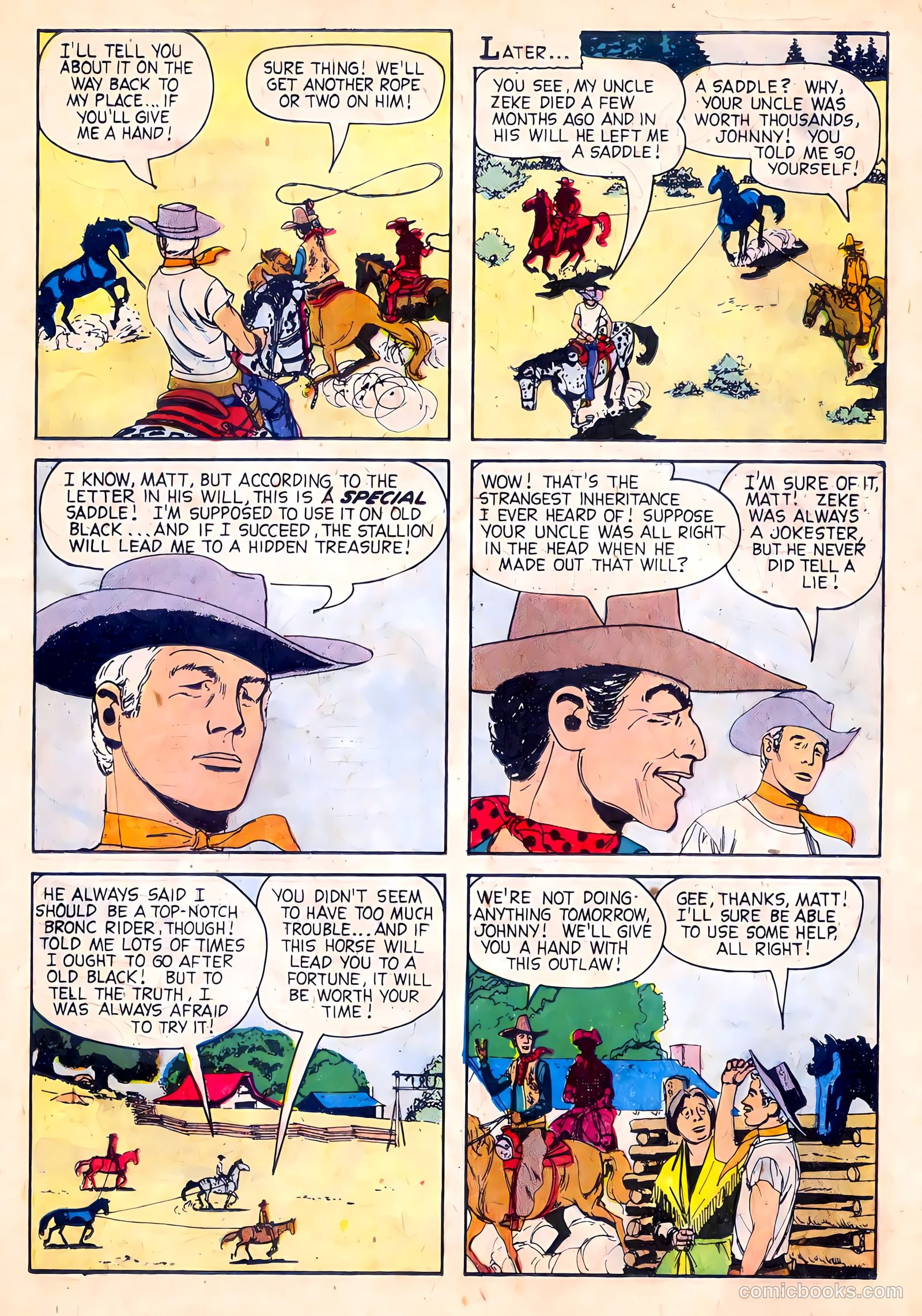 Range Rider #23 (1958) — page 19 of 36