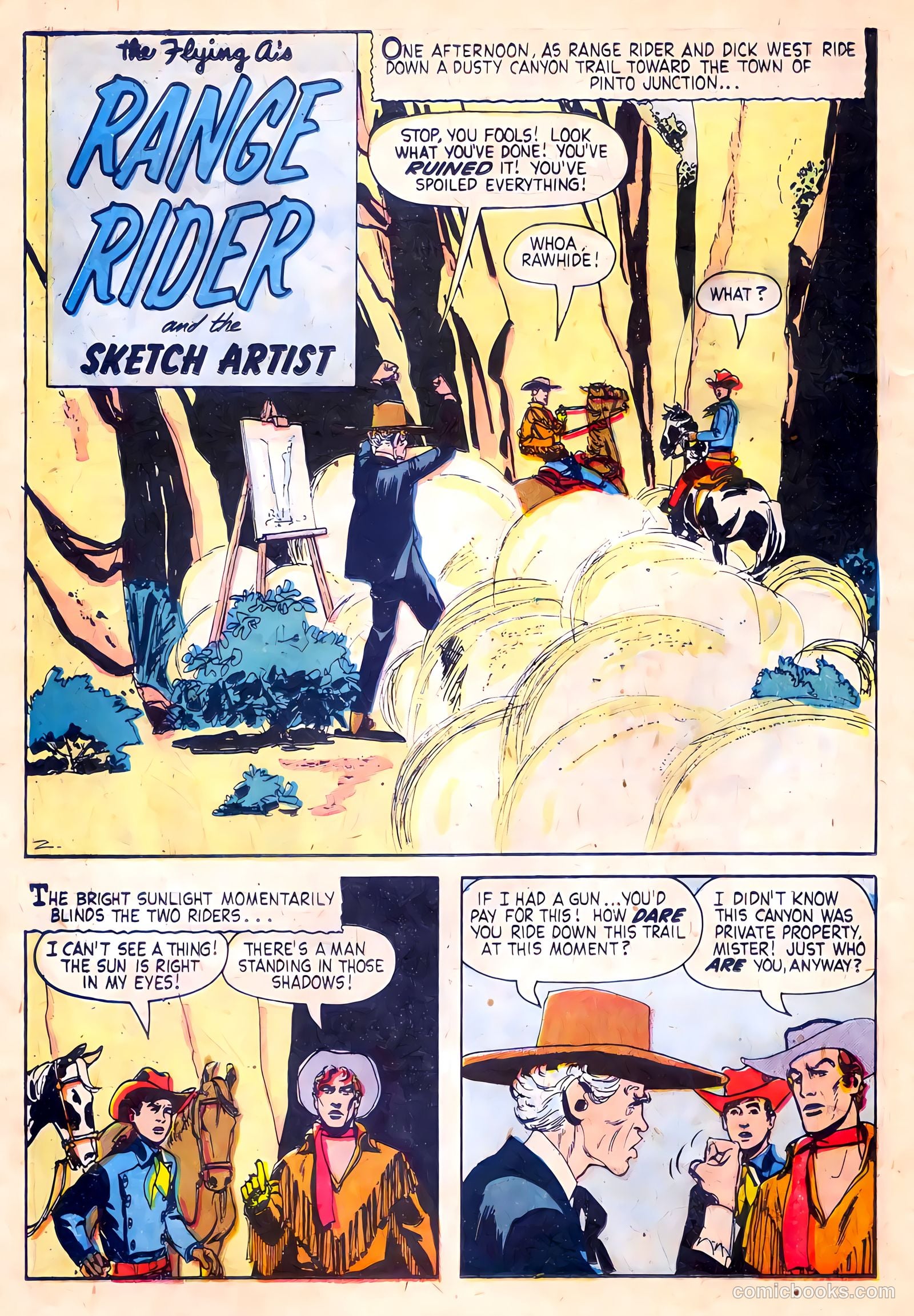 Range Rider #23 (1958) — page 22 of 36