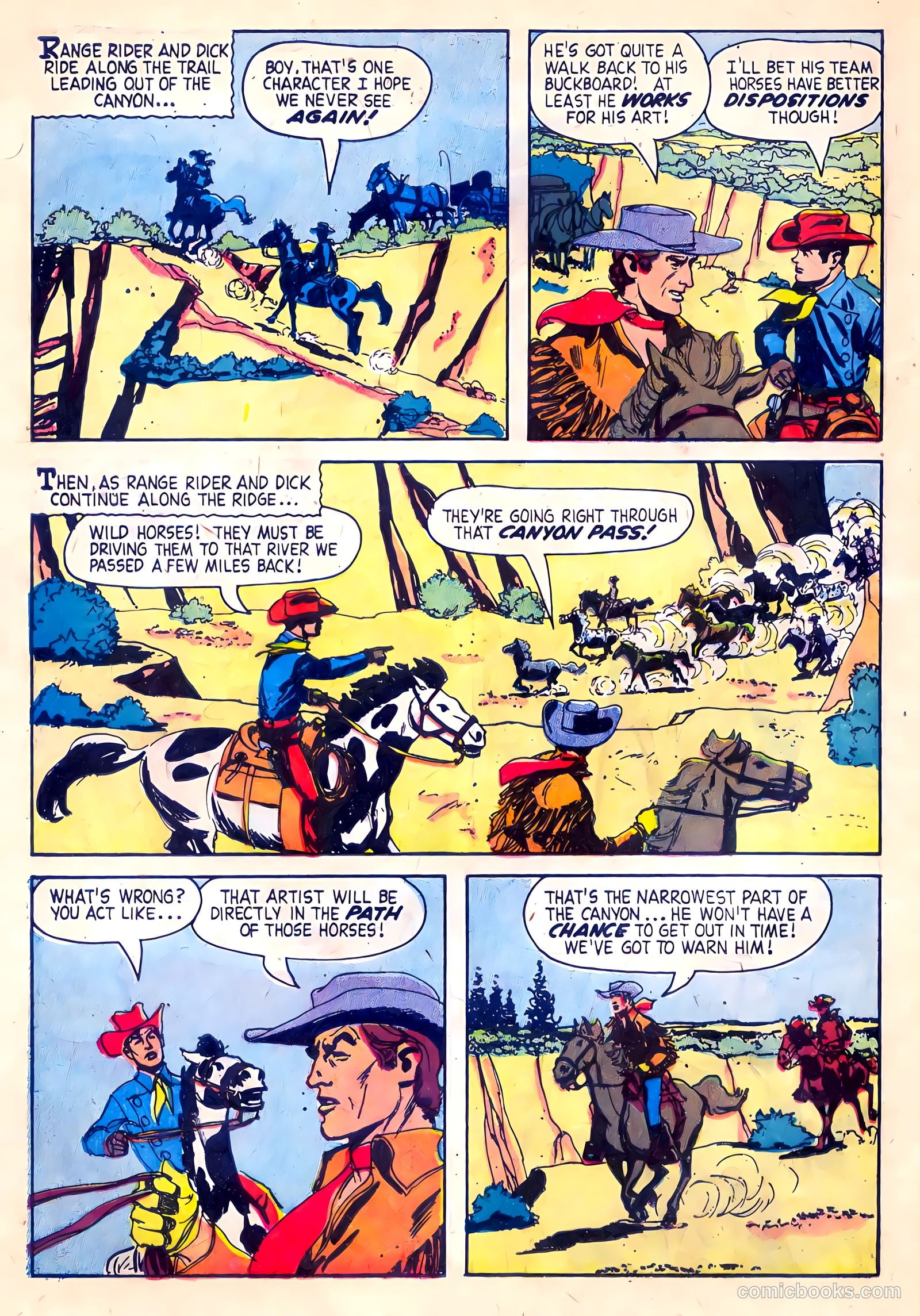 Range Rider #23 (1958) — page 24 of 36