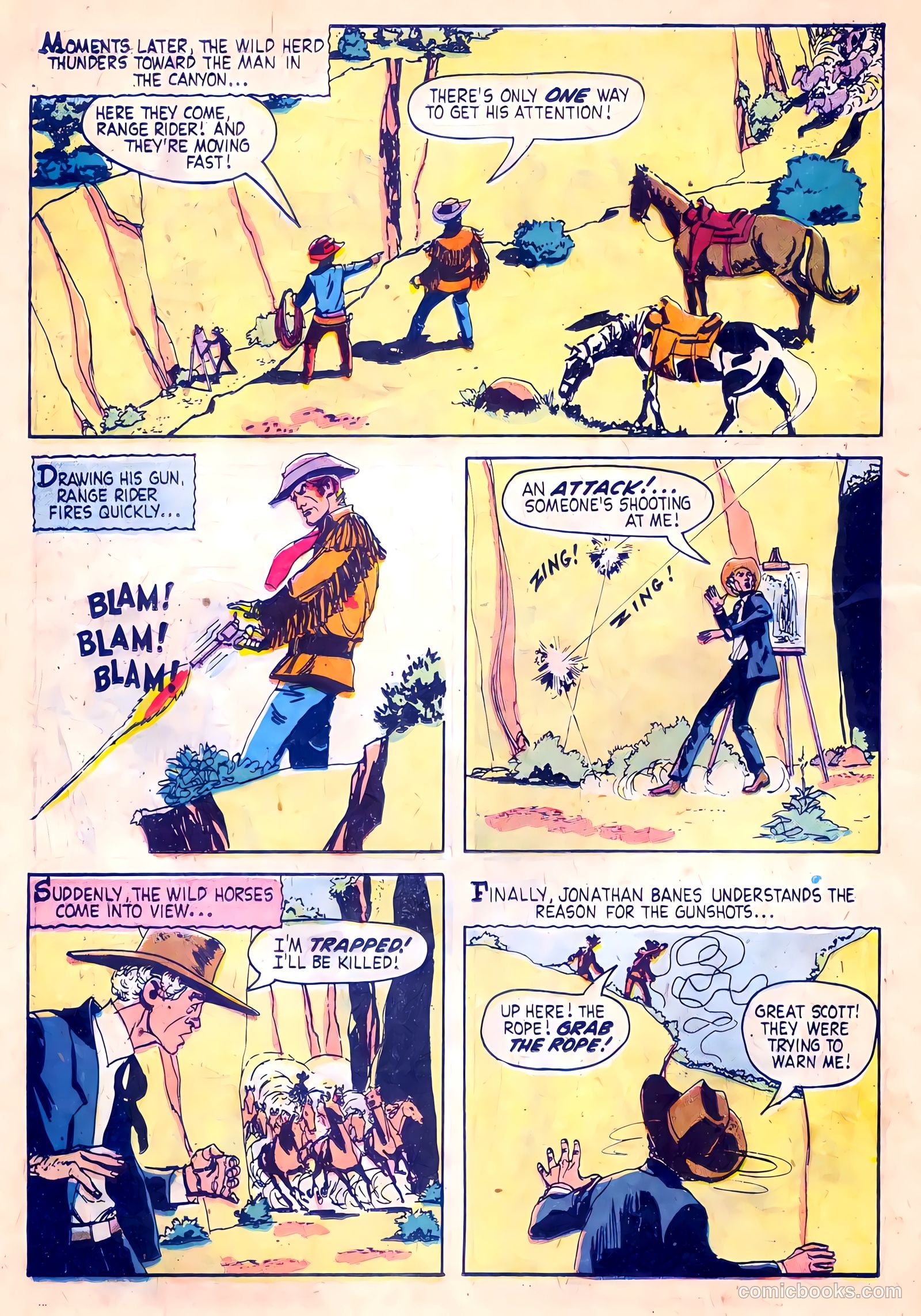 Range Rider #23 (1958) — page 26 of 36