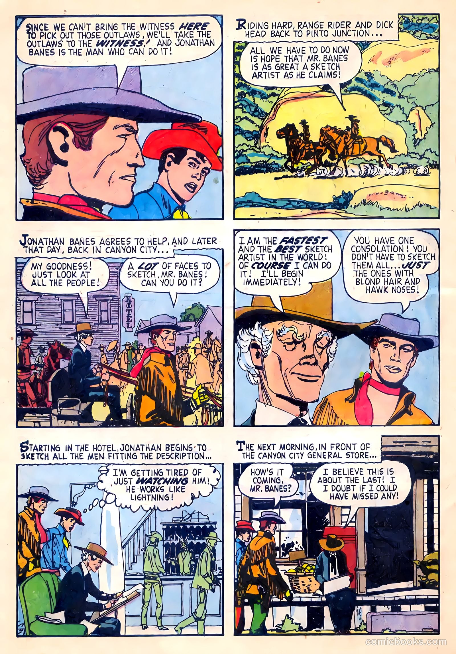Range Rider #23 (1958) — page 32 of 36