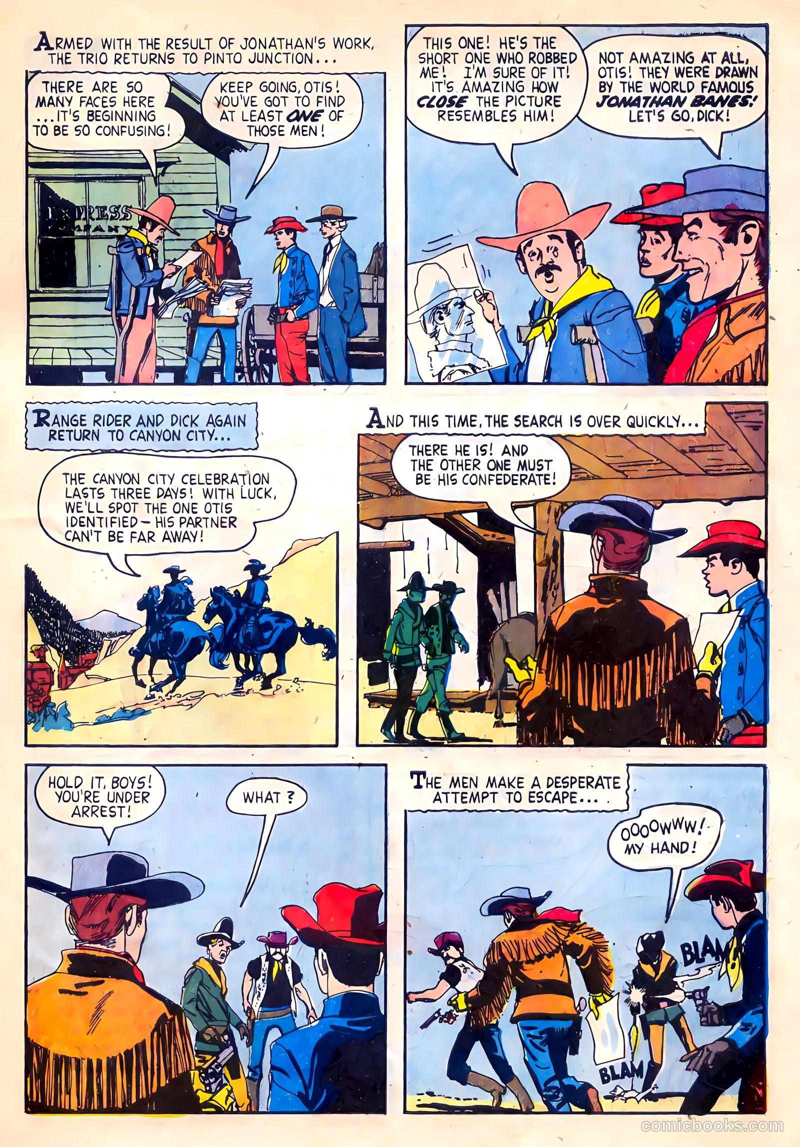 Range Rider #23 (1958) — page 33 of 36