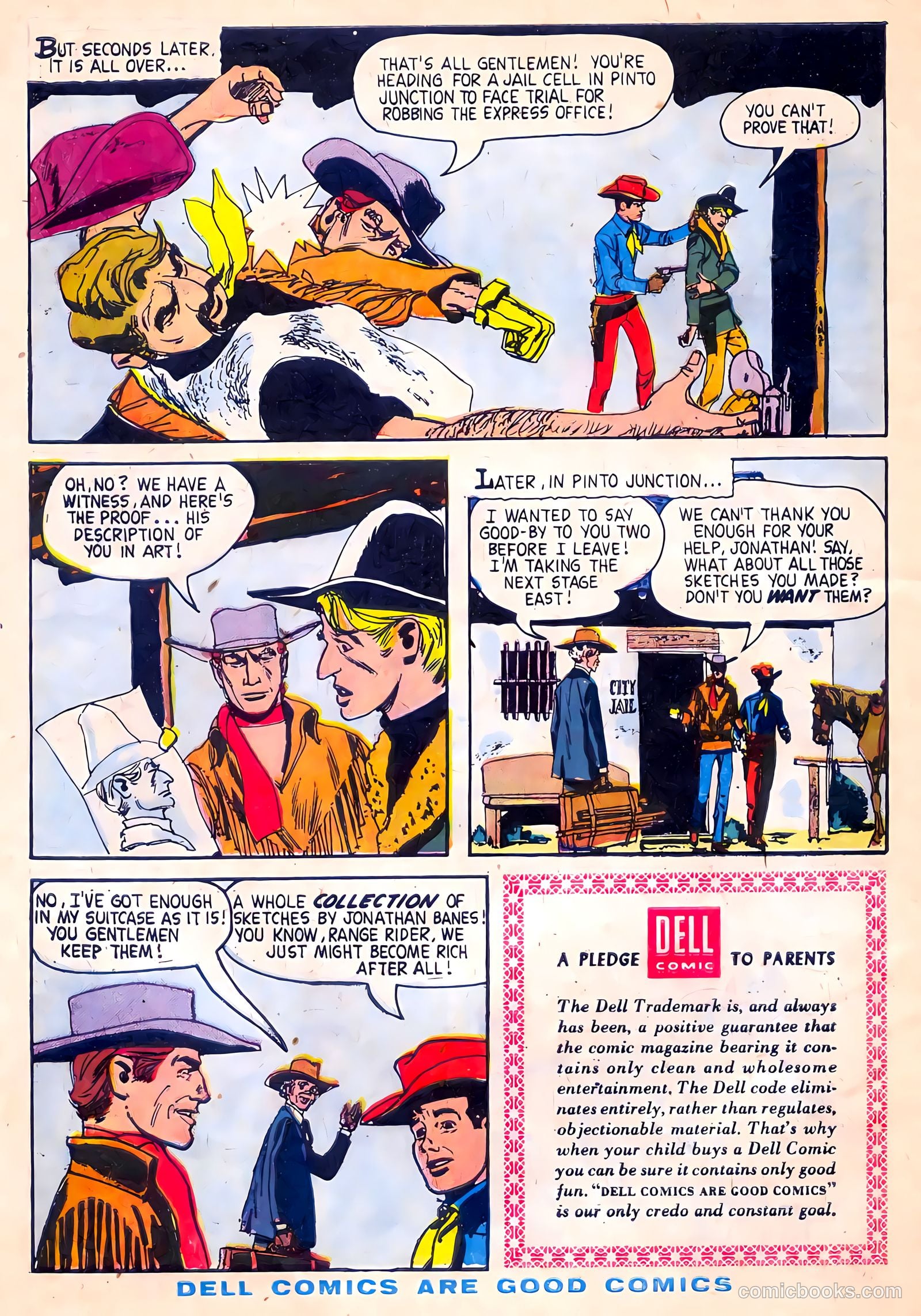Range Rider #23 (1958) — page 34 of 36
