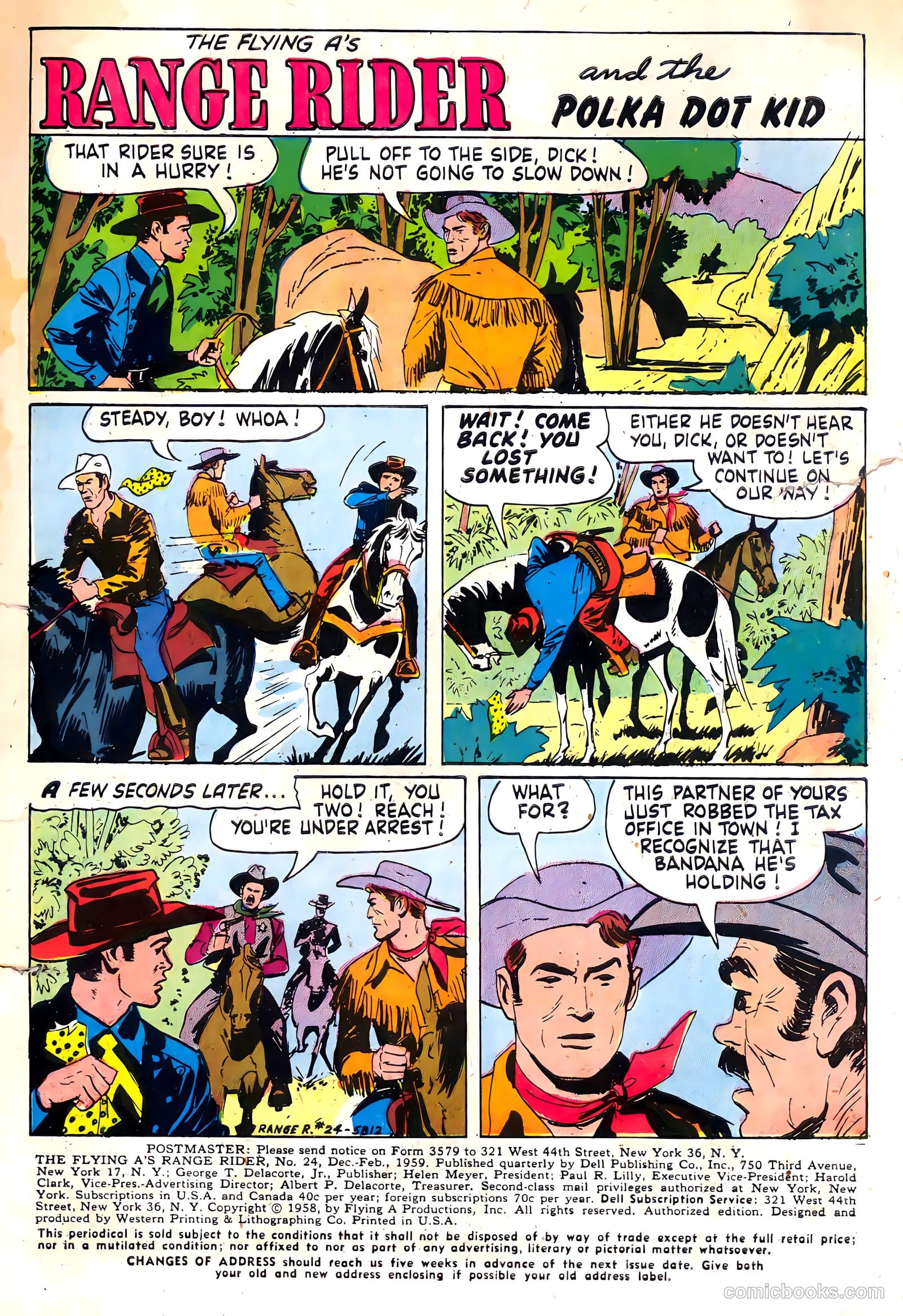 Range Rider #24 (1959) — page 3 of 36