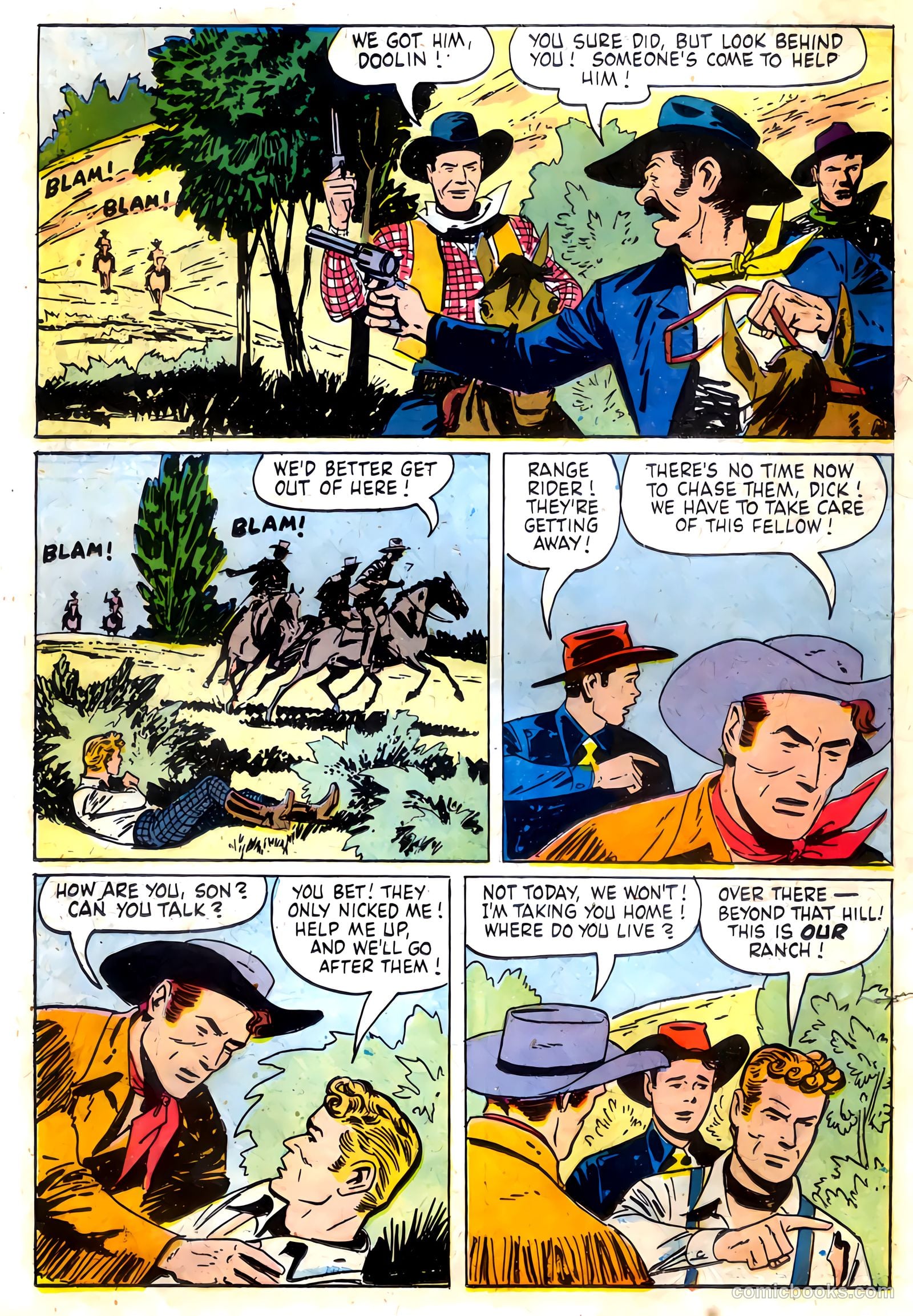 Range Rider #24 (1959) — page 22 of 36