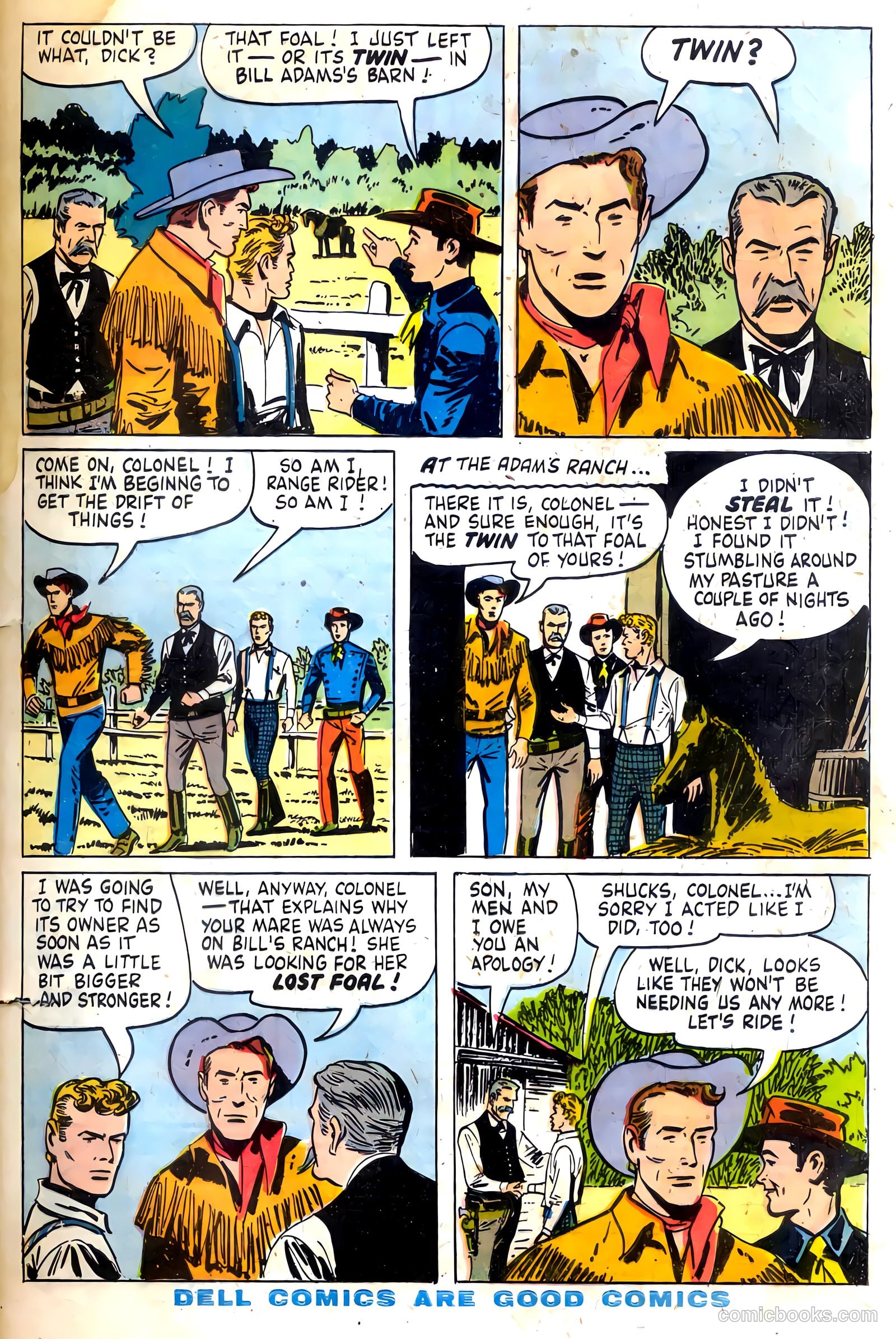 Range Rider #24 (1959) — page 33 of 36