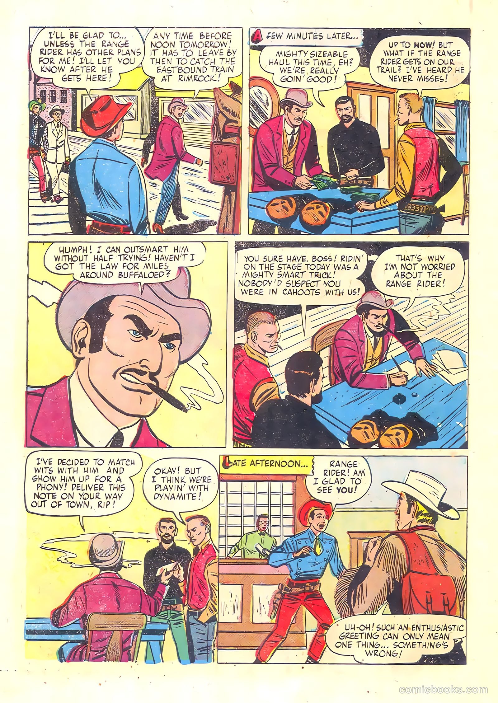 Range Rider #3 (1953) — page 10 of 36