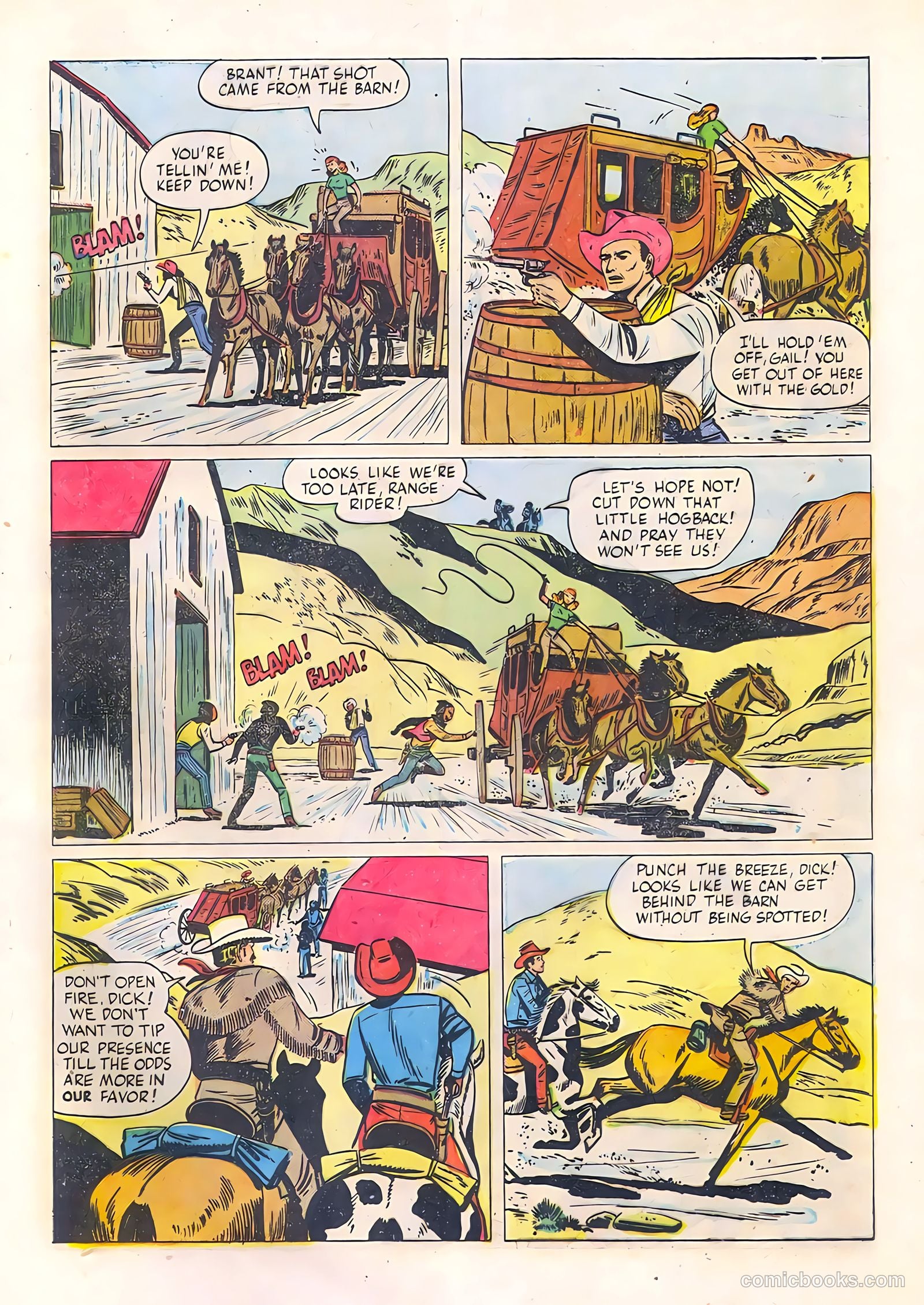 Range Rider #3 (1953) — page 17 of 36