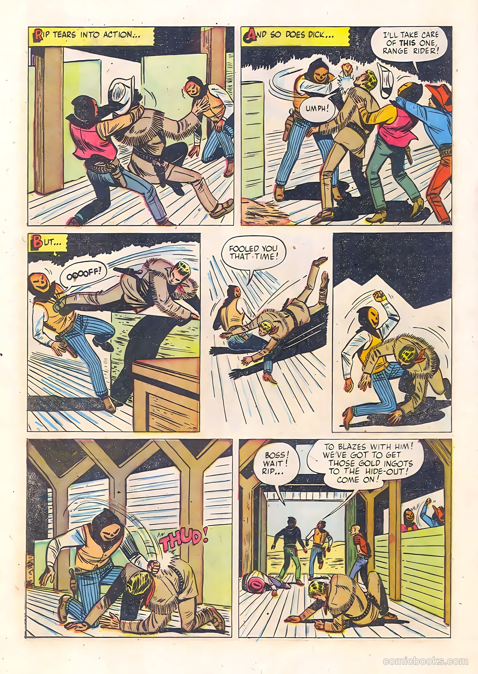 Range Rider #3 (1953) — page 20 of 36