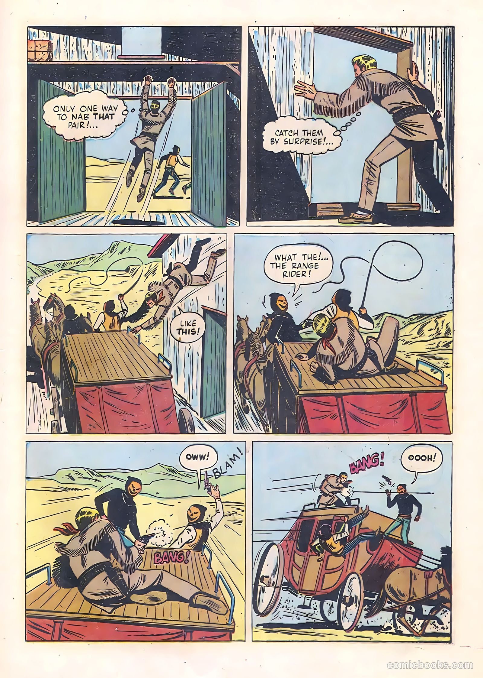 Range Rider #3 (1953) — page 21 of 36