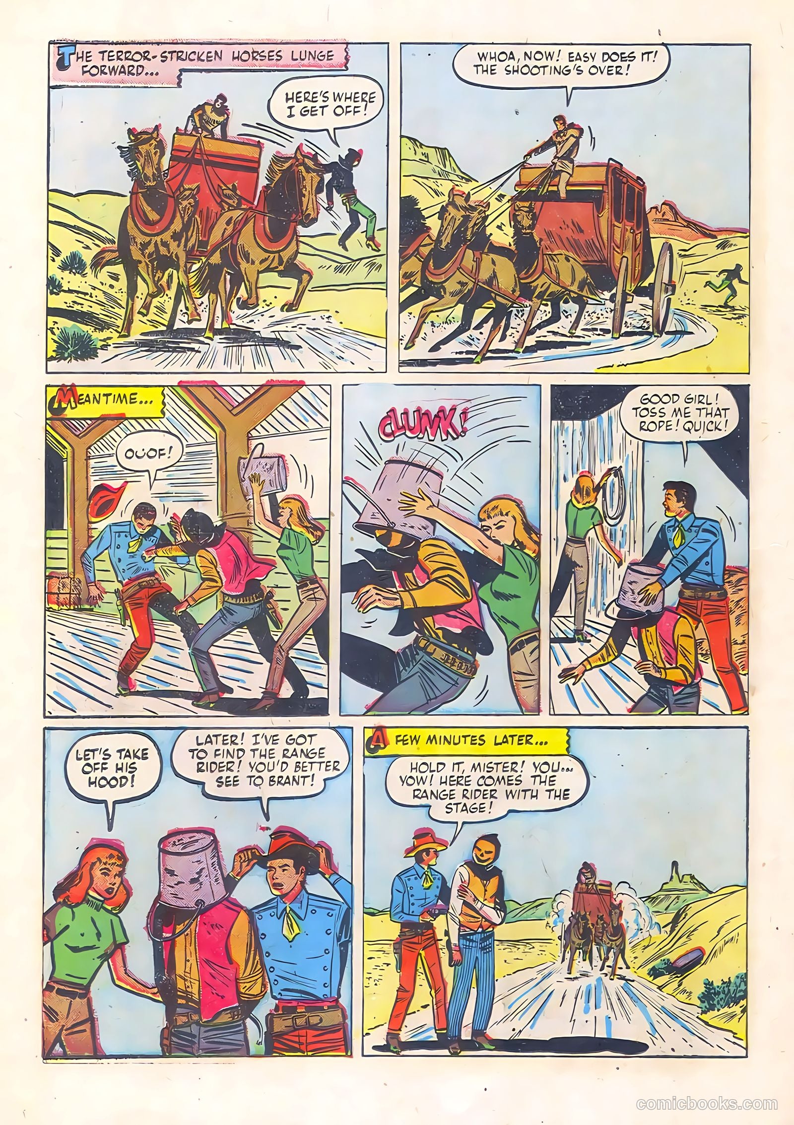 Range Rider #3 (1953) — page 22 of 36