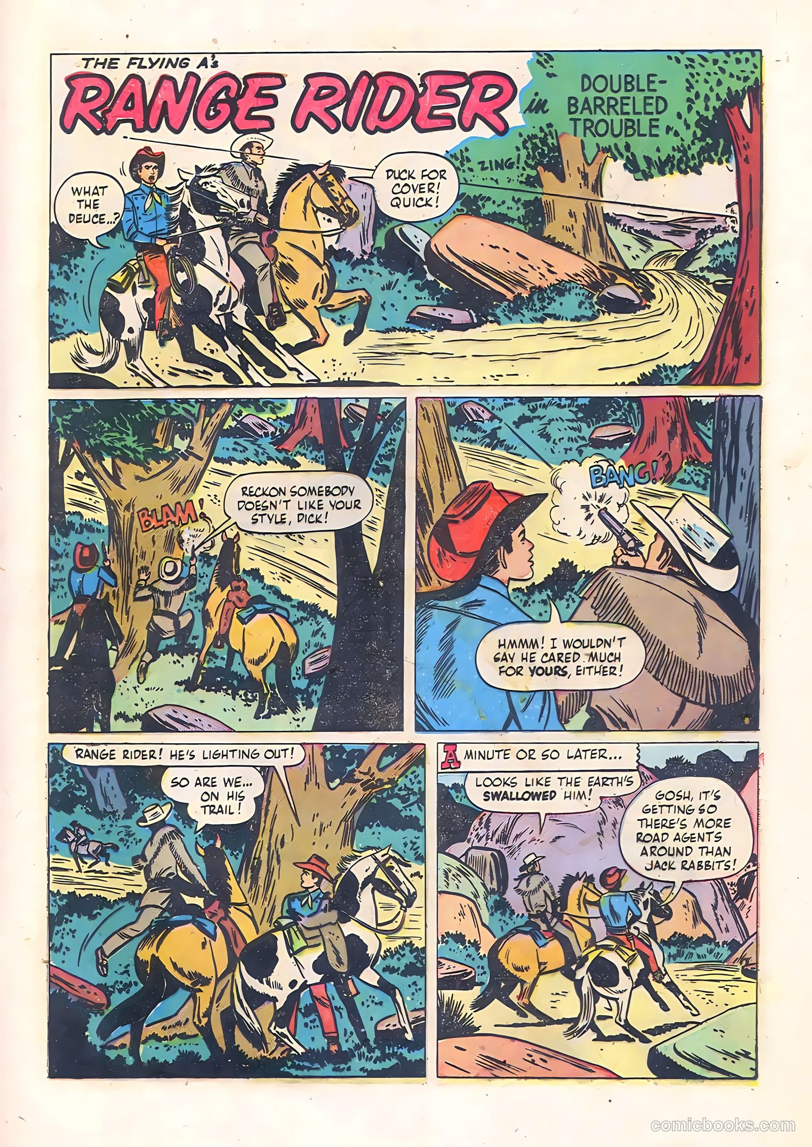 Range Rider #3 (1953) — page 25 of 36