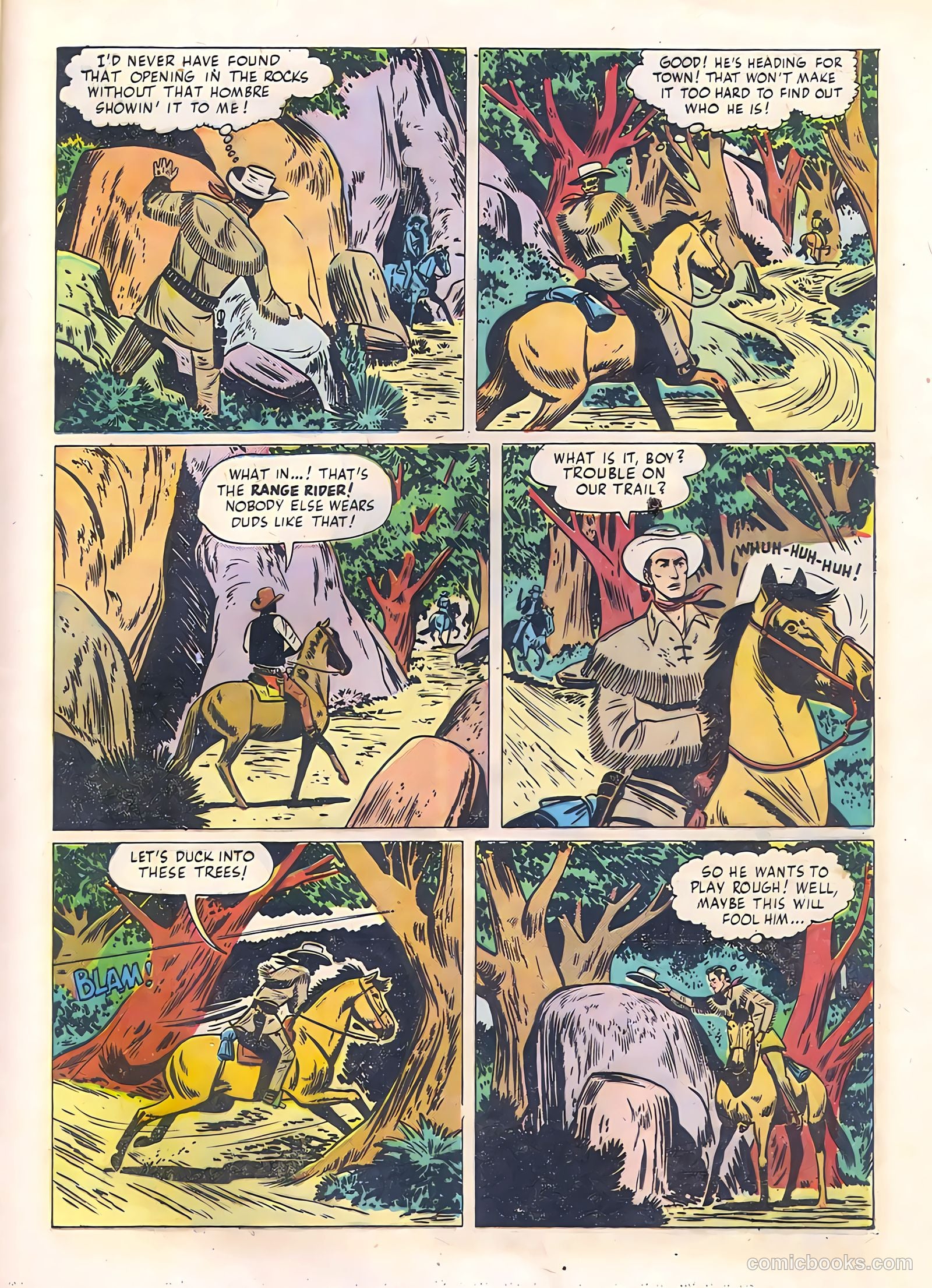 Range Rider #3 (1953) — page 29 of 36