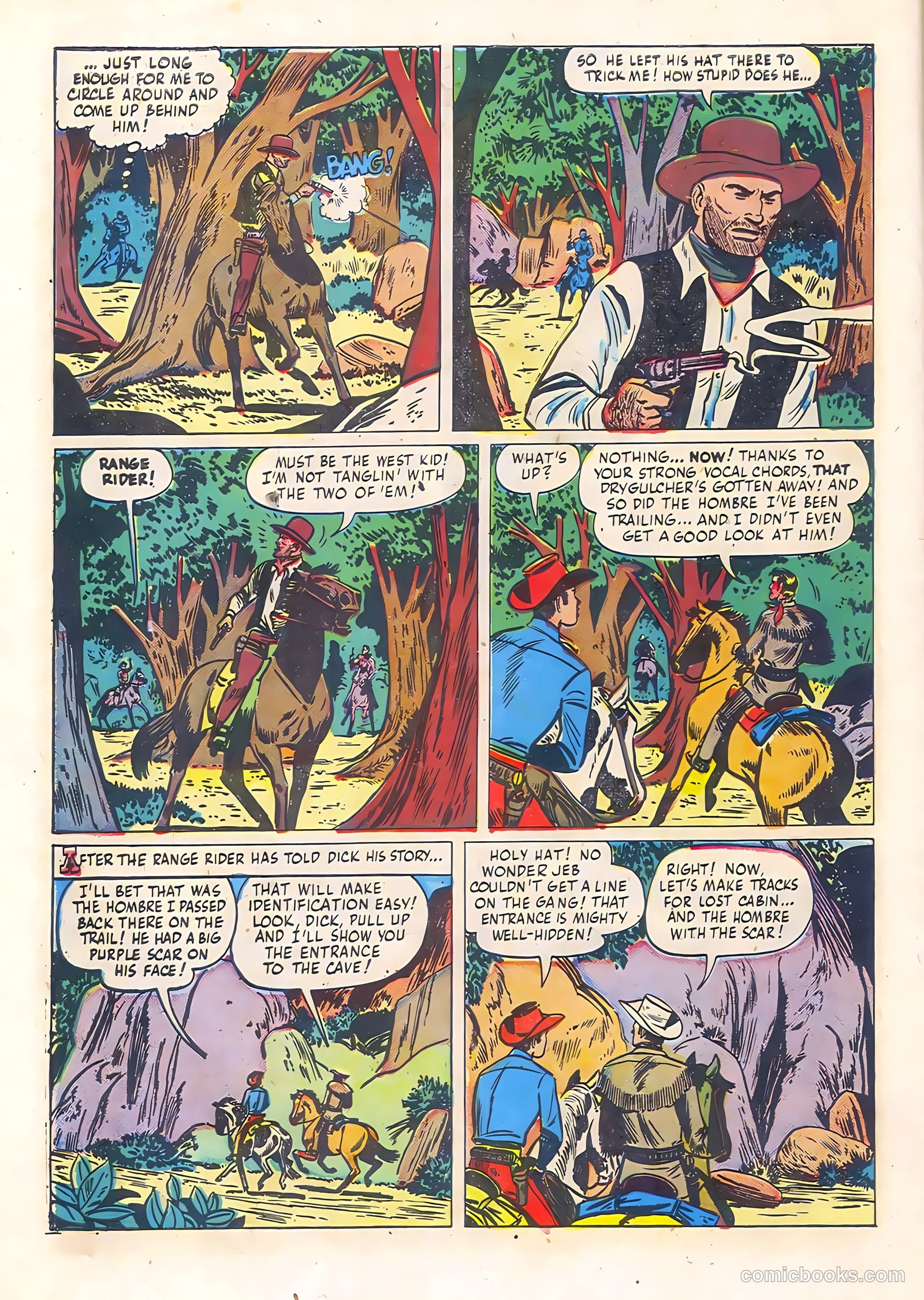 Range Rider #3 (1953) — page 30 of 36