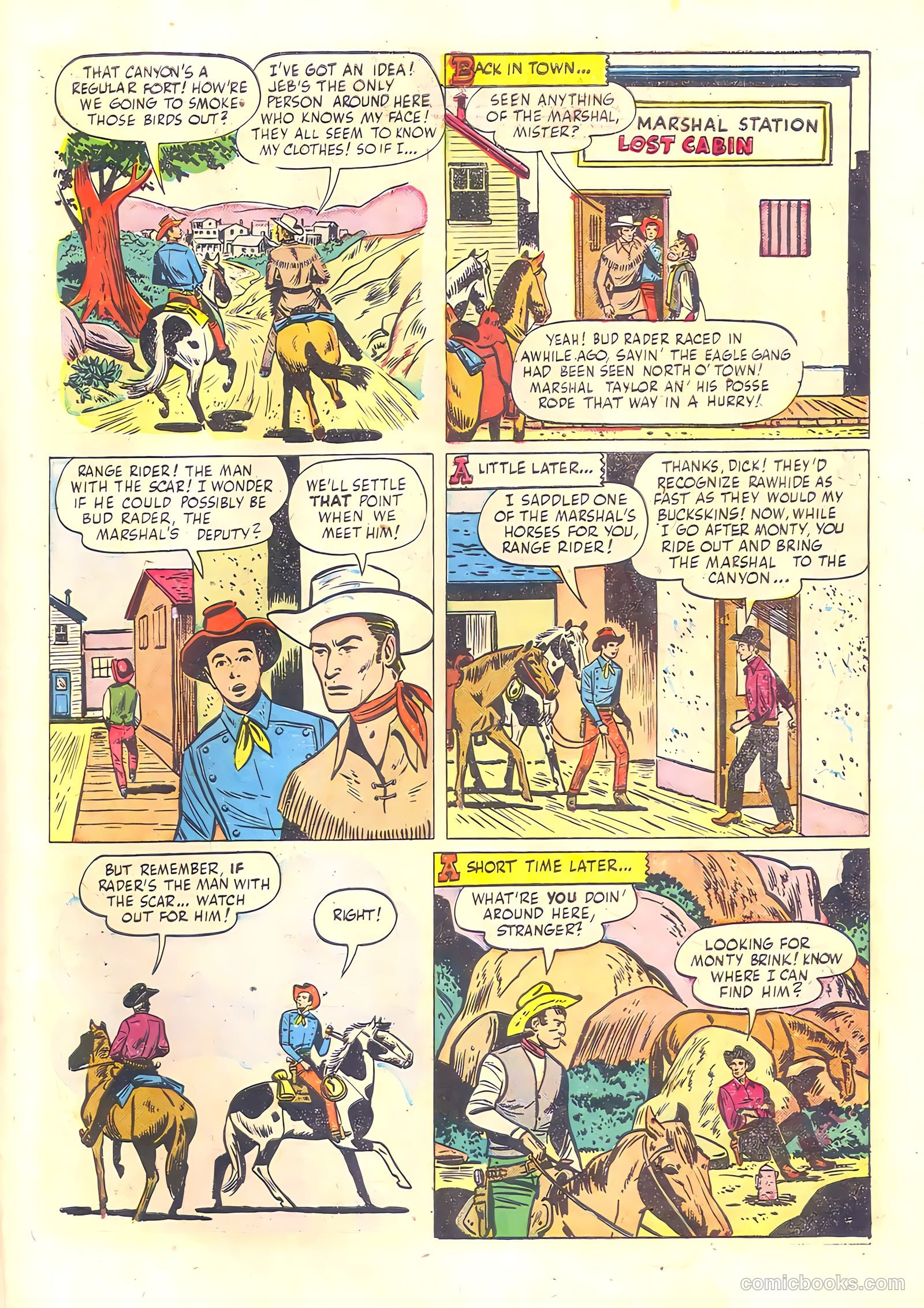 Range Rider #3 (1953) — page 31 of 36