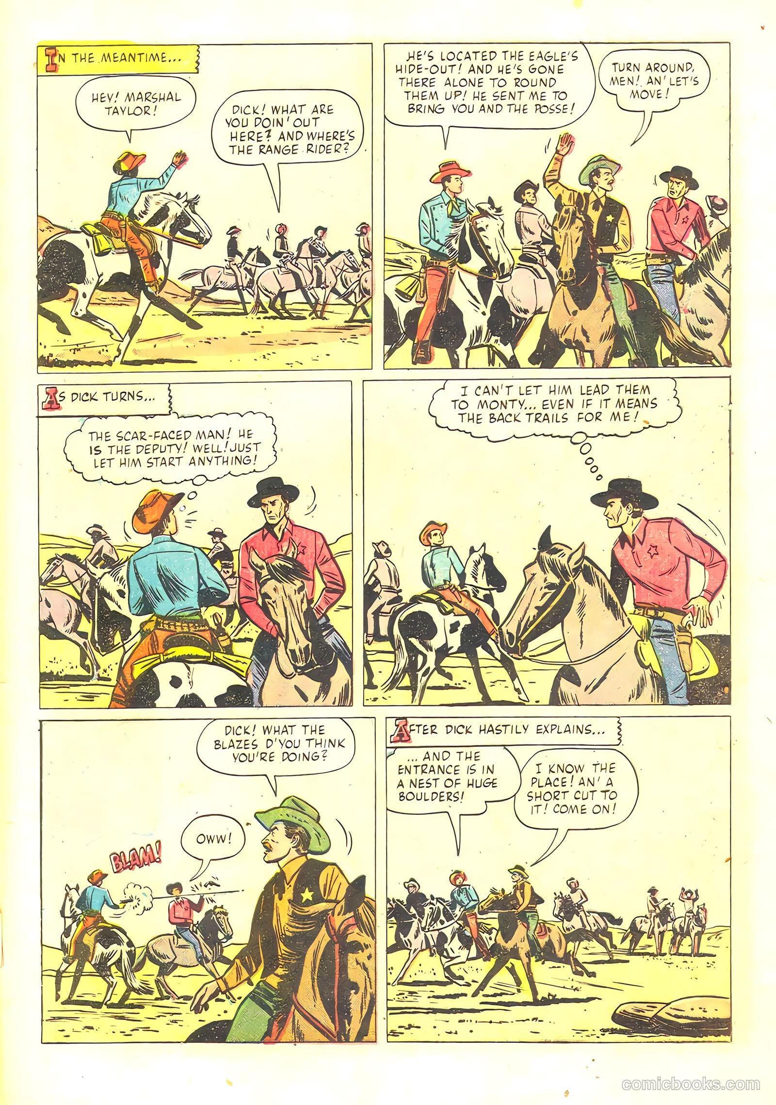 Range Rider #3 (1953) — page 33 of 36