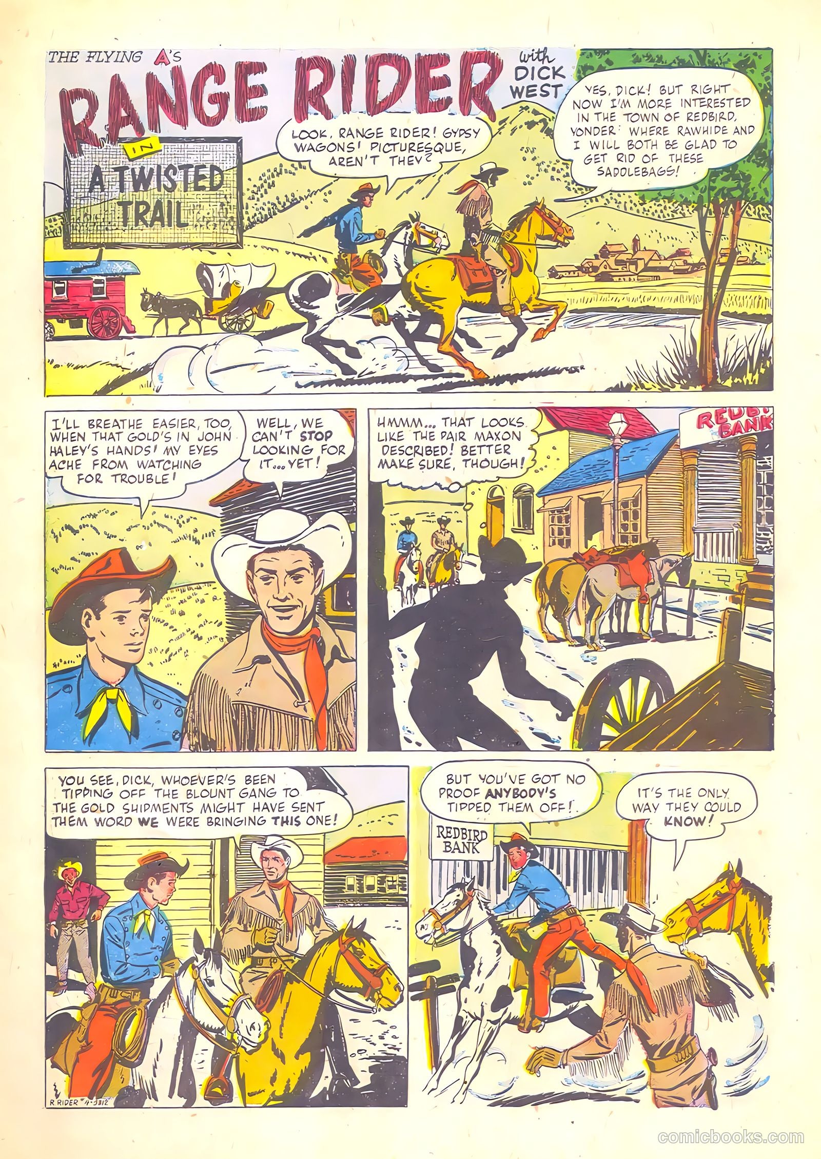 Range Rider #4 (1954) — page 3 of 36