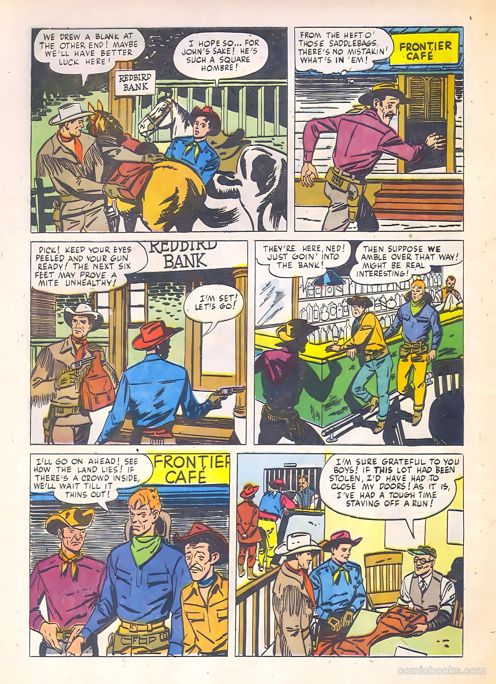 Range Rider #4 (1954) — page 4 of 36