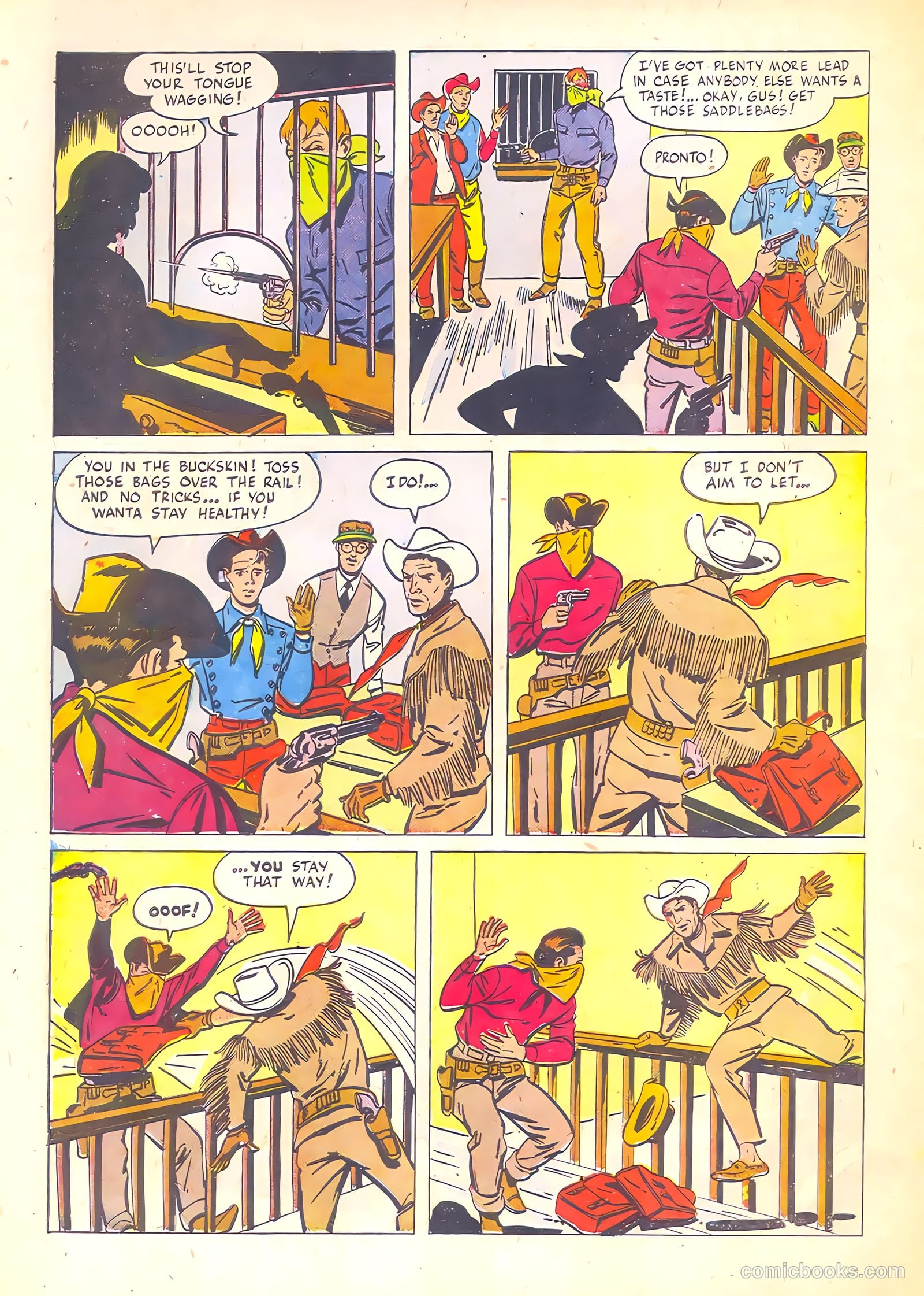 Range Rider #4 (1954) — page 6 of 36