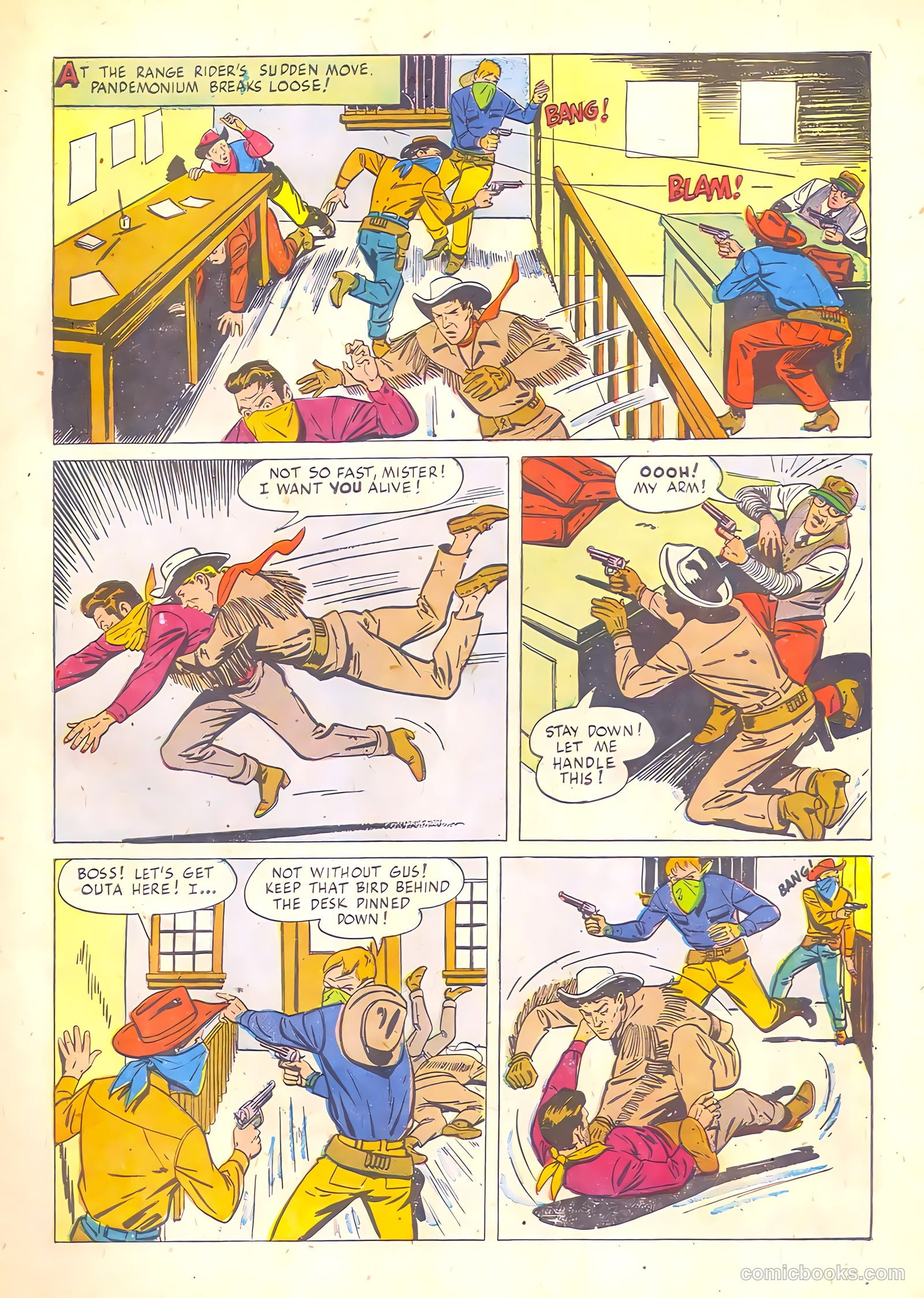 Range Rider #4 (1954) — page 7 of 36