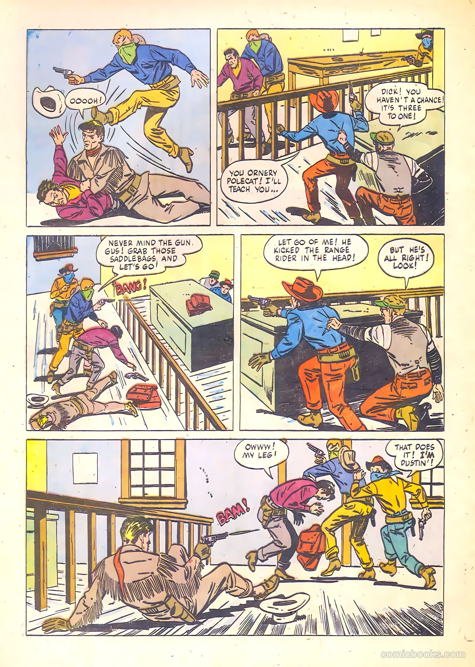 Range Rider #4 (1954) — page 8 of 36
