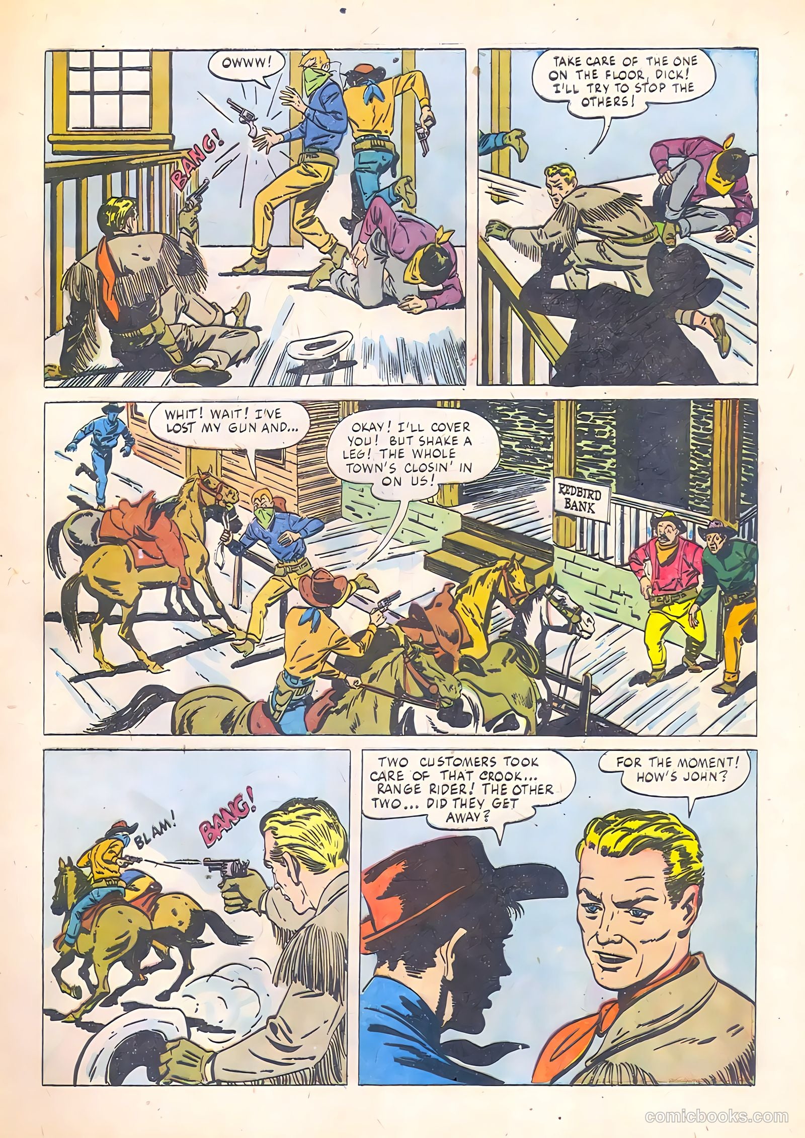 Range Rider #4 (1954) — page 9 of 36
