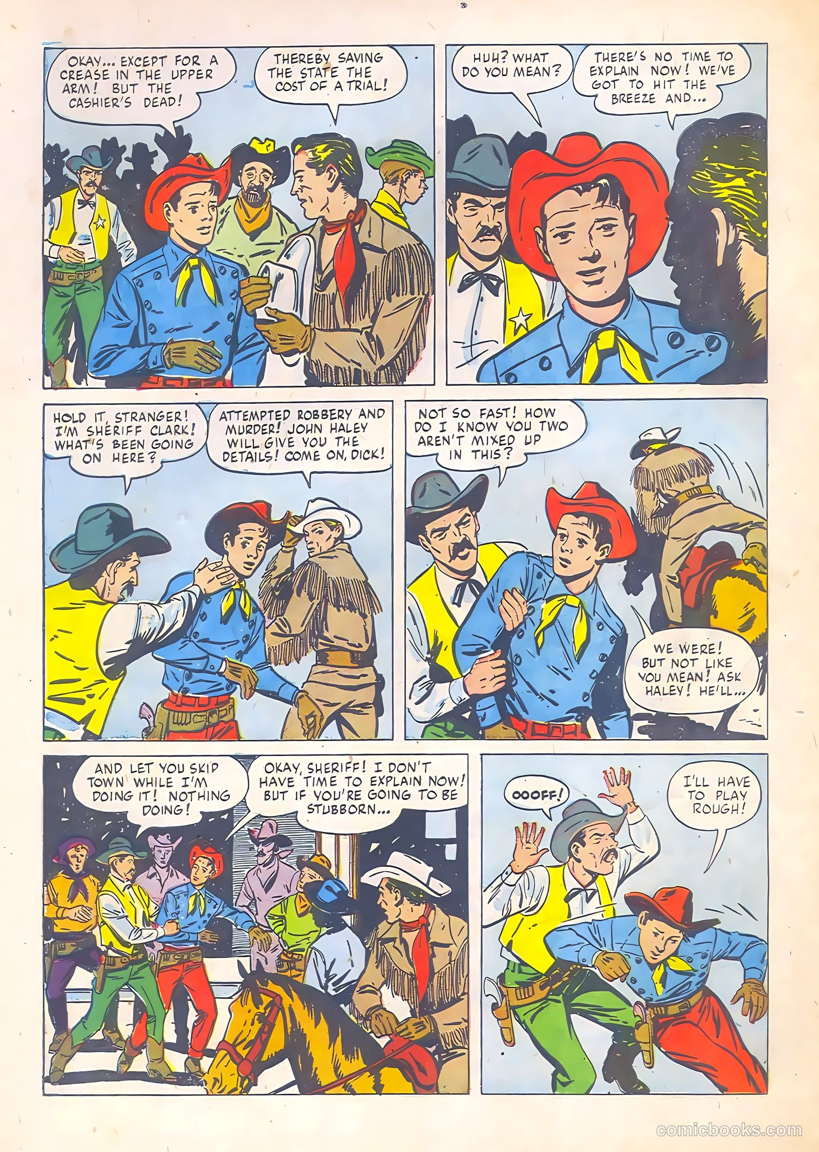 Range Rider #4 (1954) — page 10 of 36