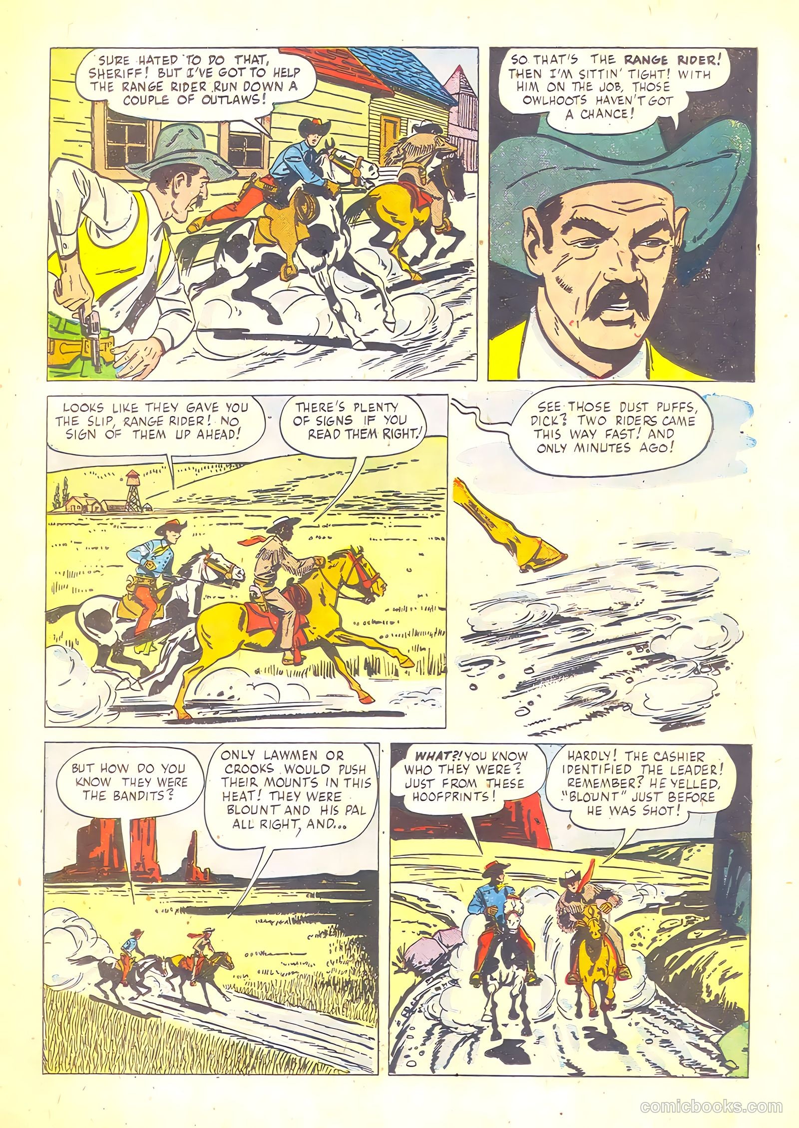 Range Rider #4 (1954) — page 11 of 36