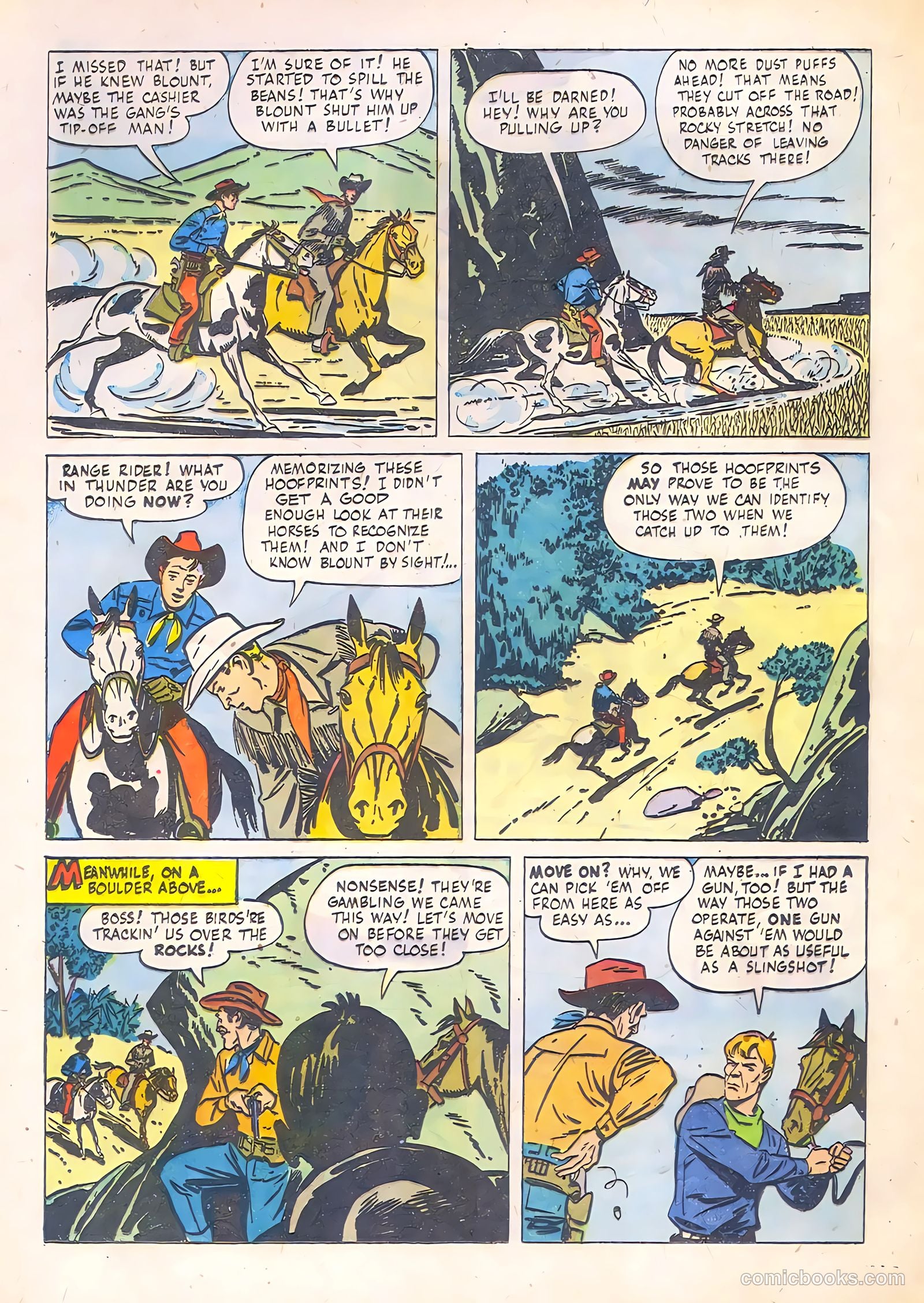 Range Rider #4 (1954) — page 12 of 36