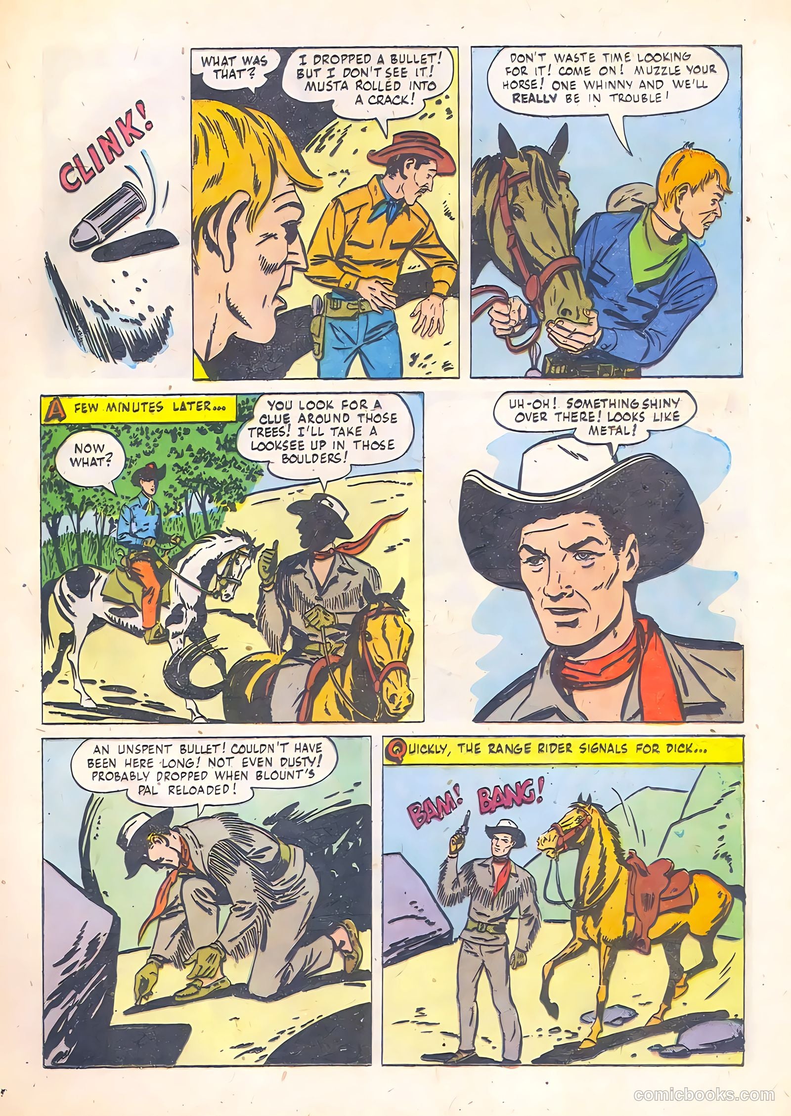 Range Rider #4 (1954) — page 13 of 36