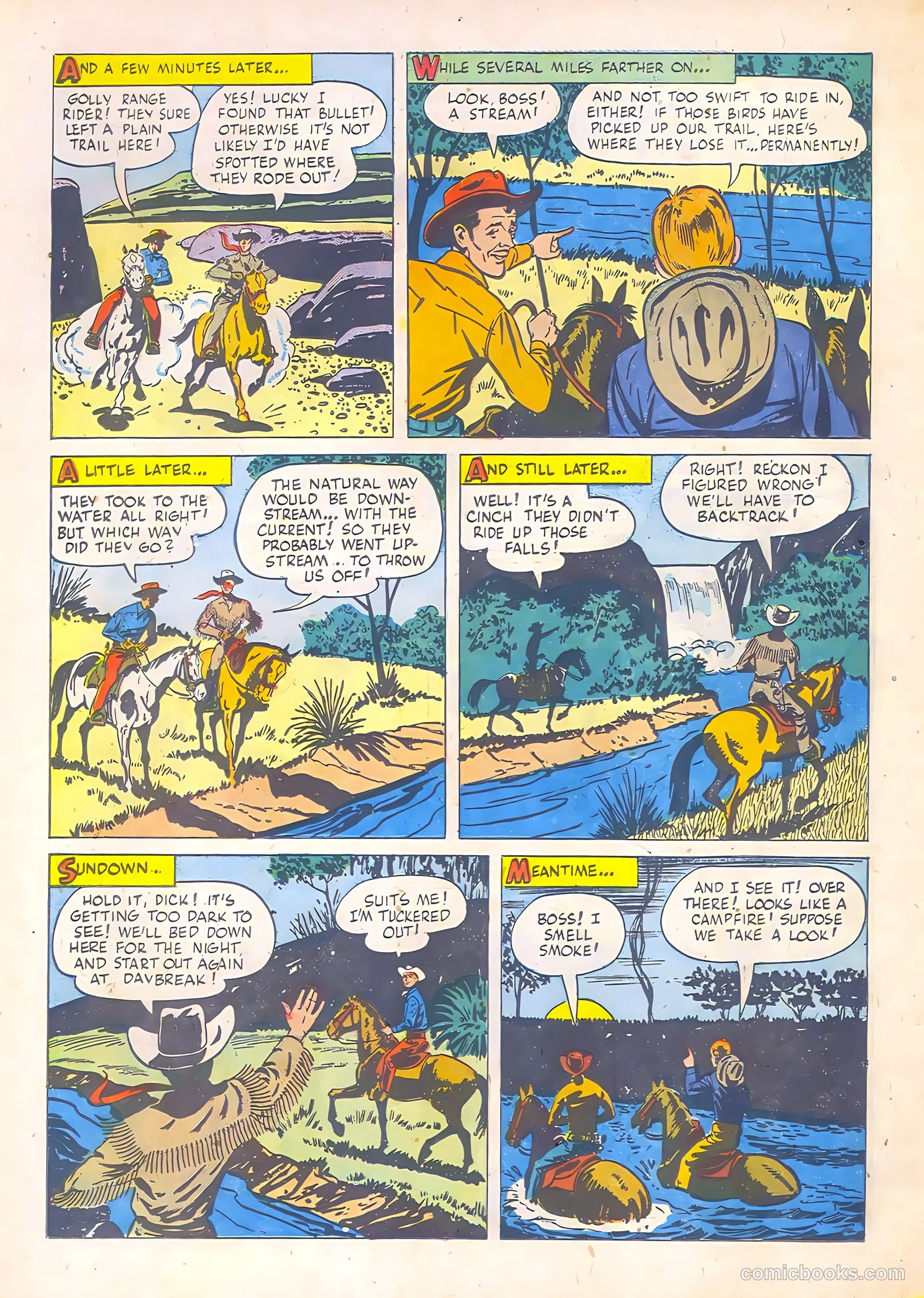 Range Rider #4 (1954) — page 14 of 36