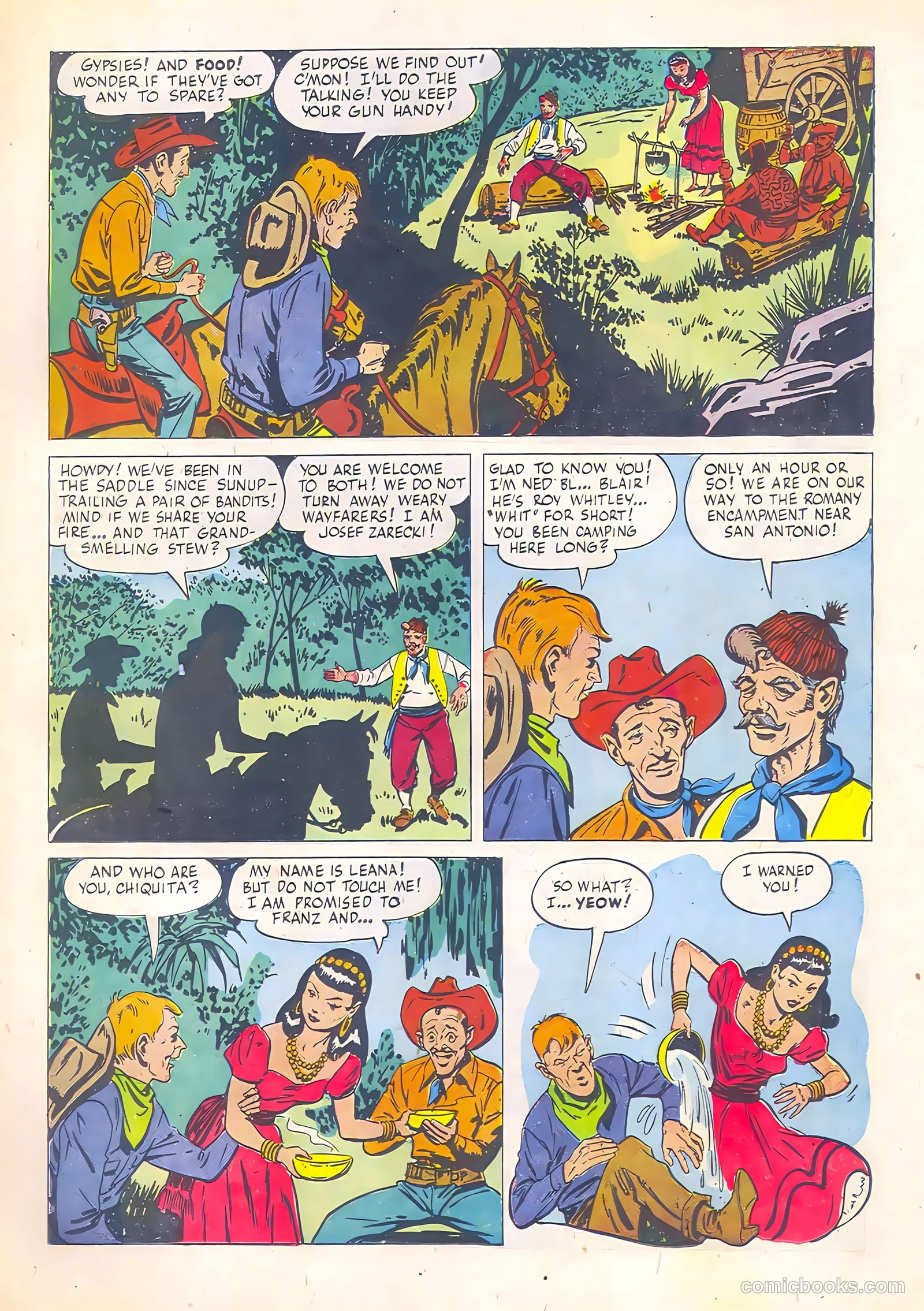 Range Rider #4 (1954) — page 15 of 36