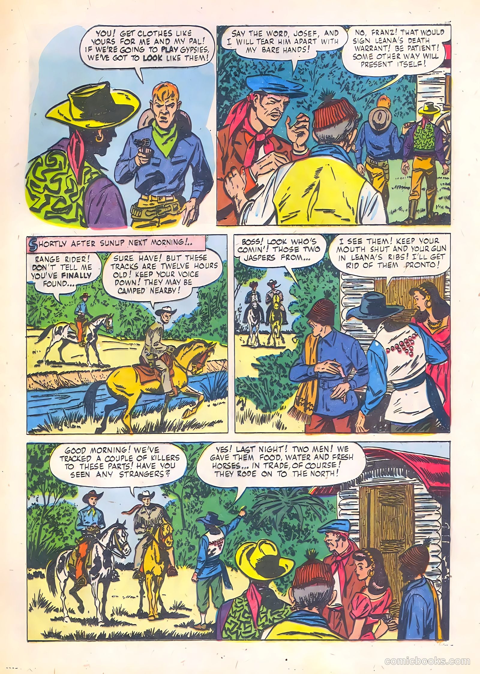 Range Rider #4 (1954) — page 17 of 36