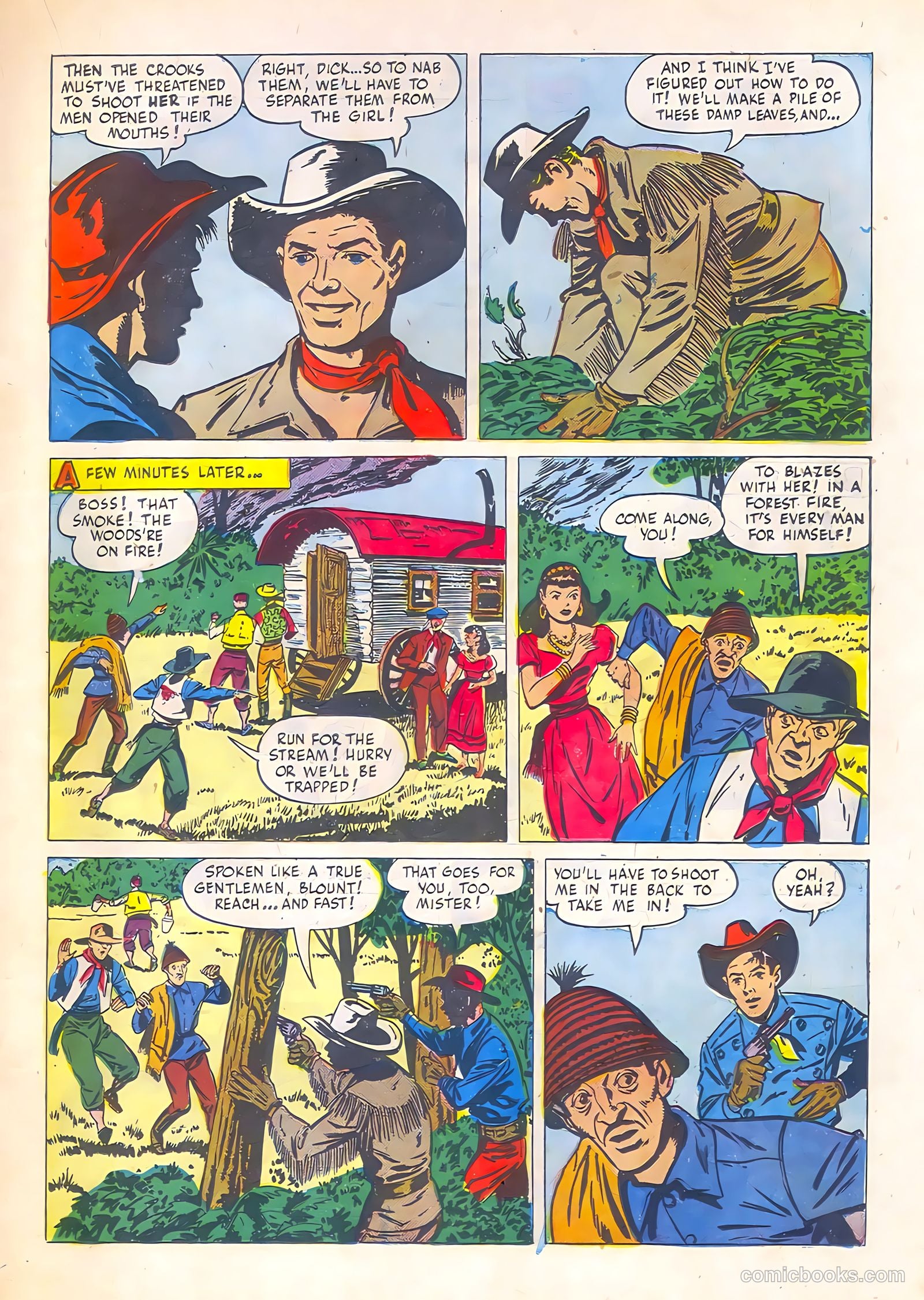 Range Rider #4 (1954) — page 19 of 36
