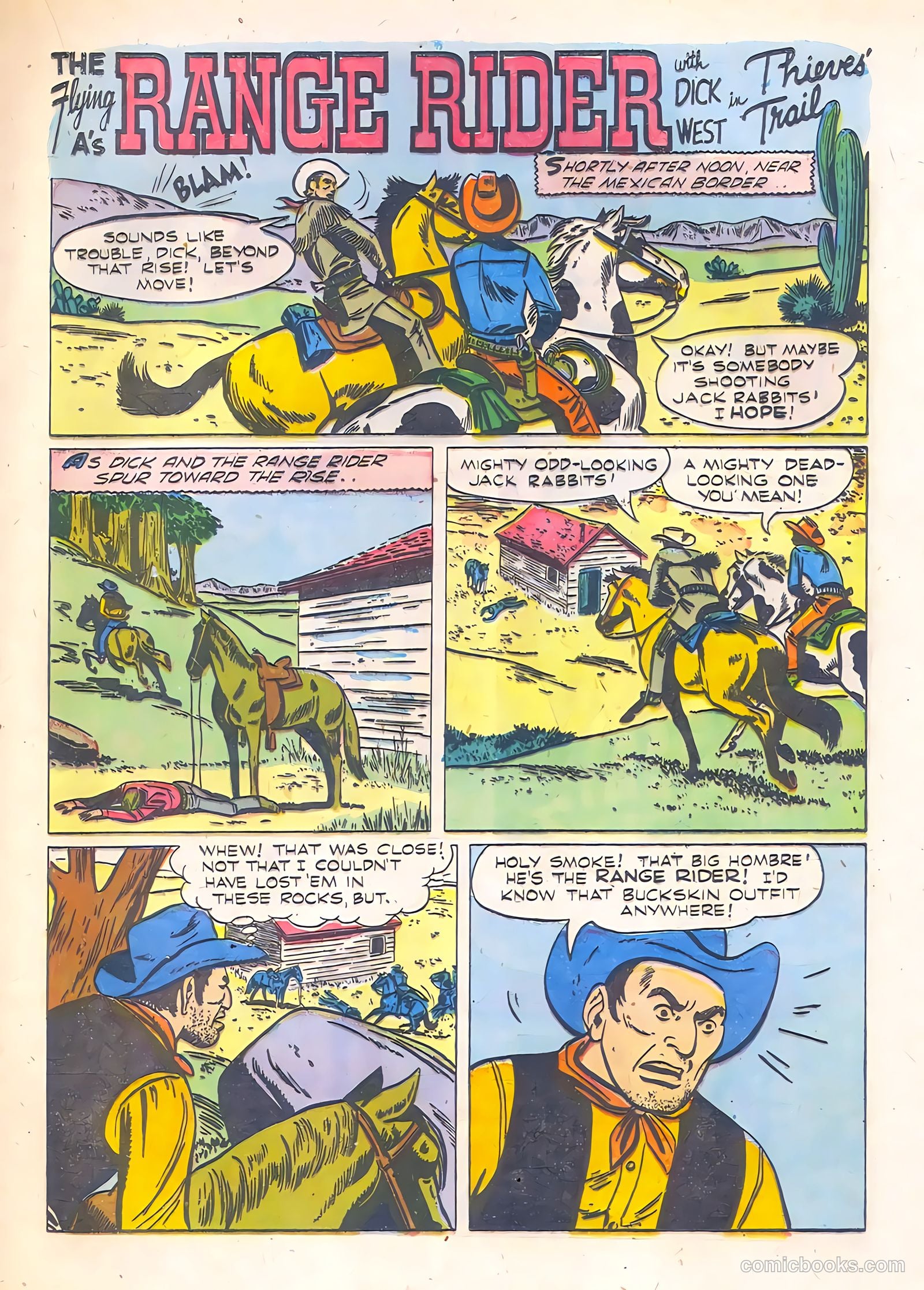 Range Rider #4 (1954) — page 21 of 36