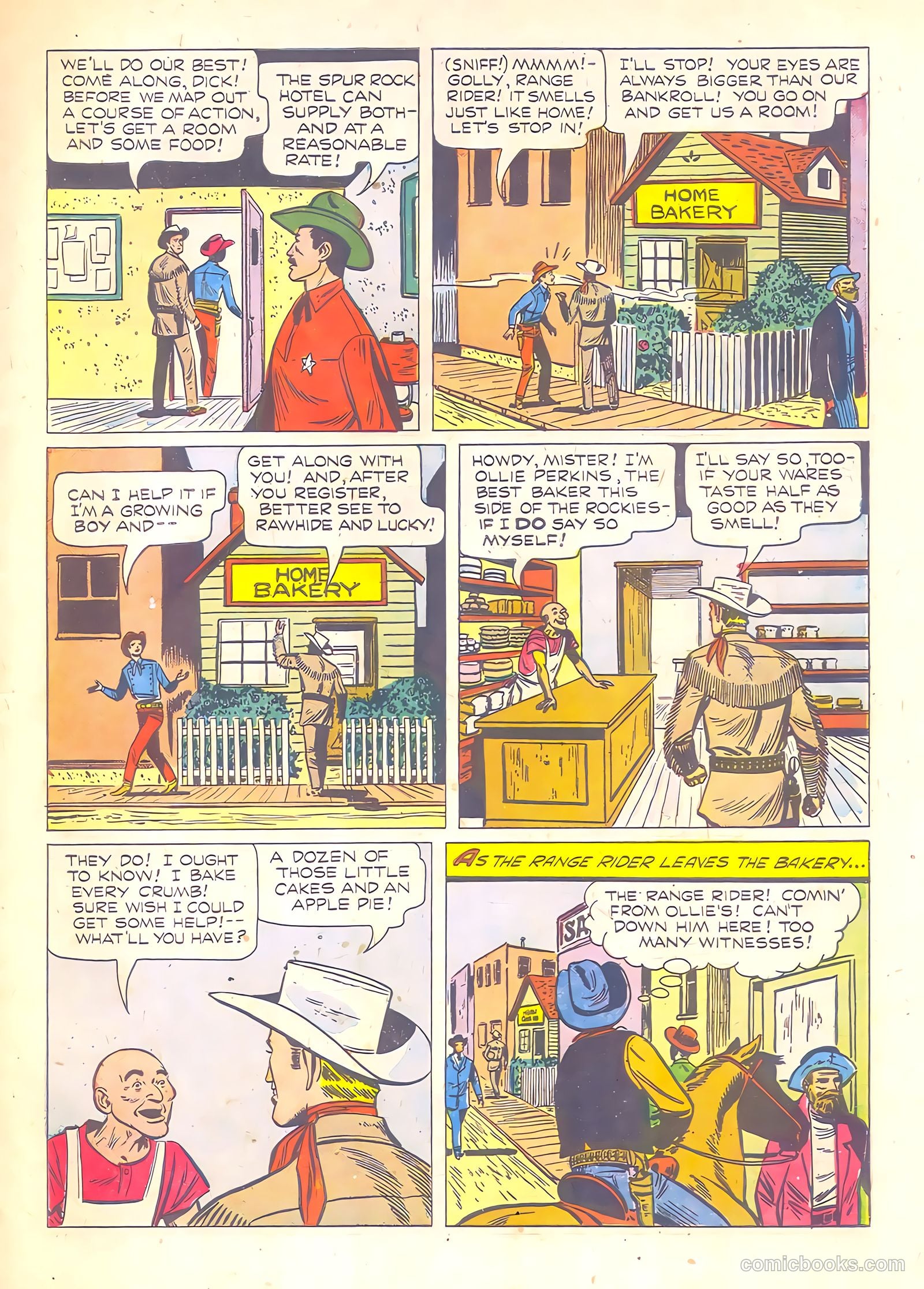Range Rider #4 (1954) — page 27 of 36