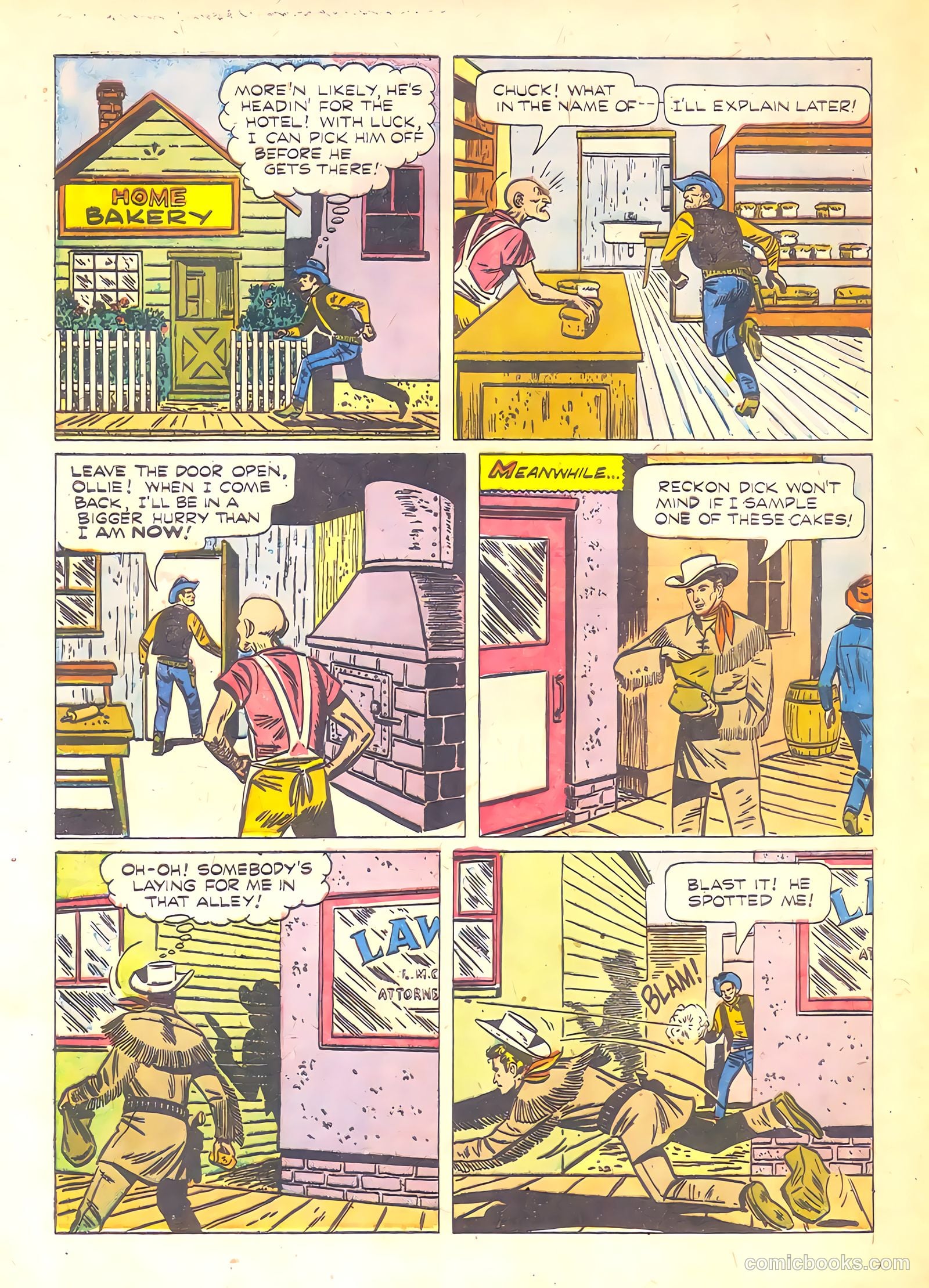 Range Rider #4 (1954) — page 28 of 36