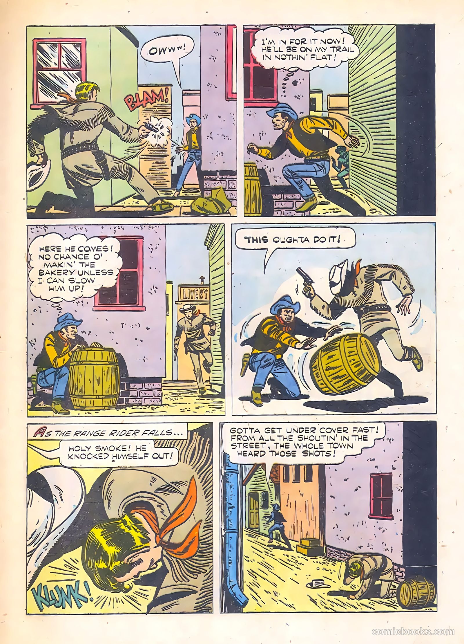 Range Rider #4 (1954) — page 29 of 36