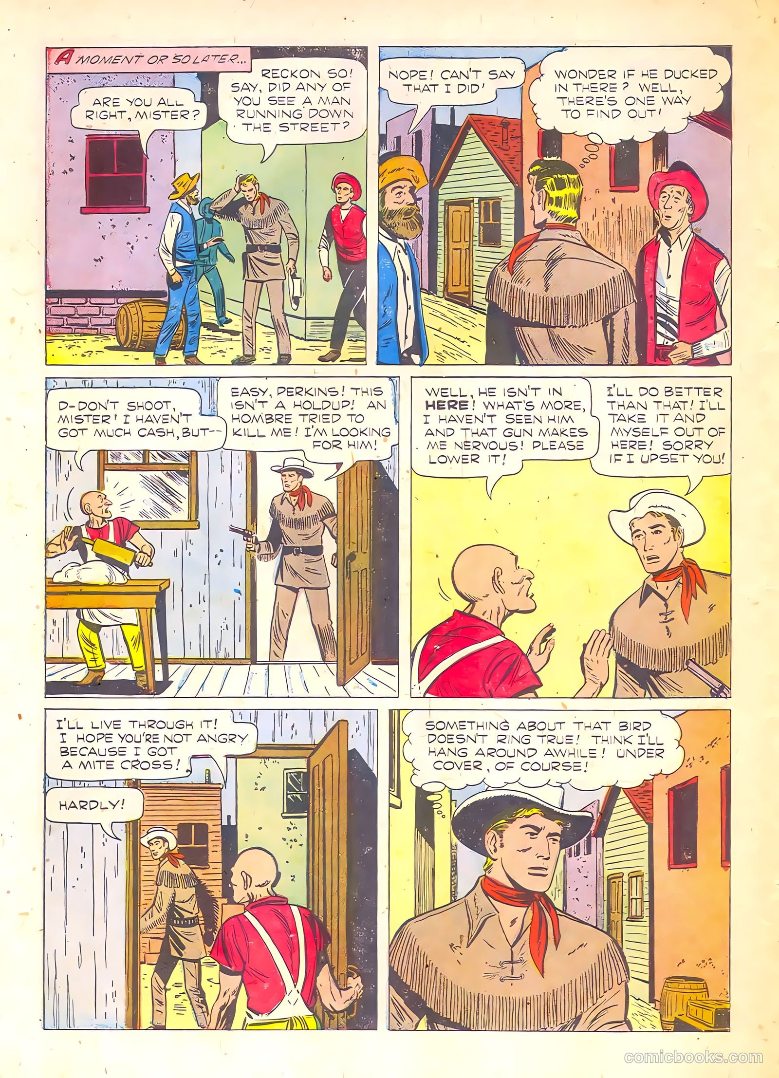 Range Rider #4 (1954) — page 30 of 36