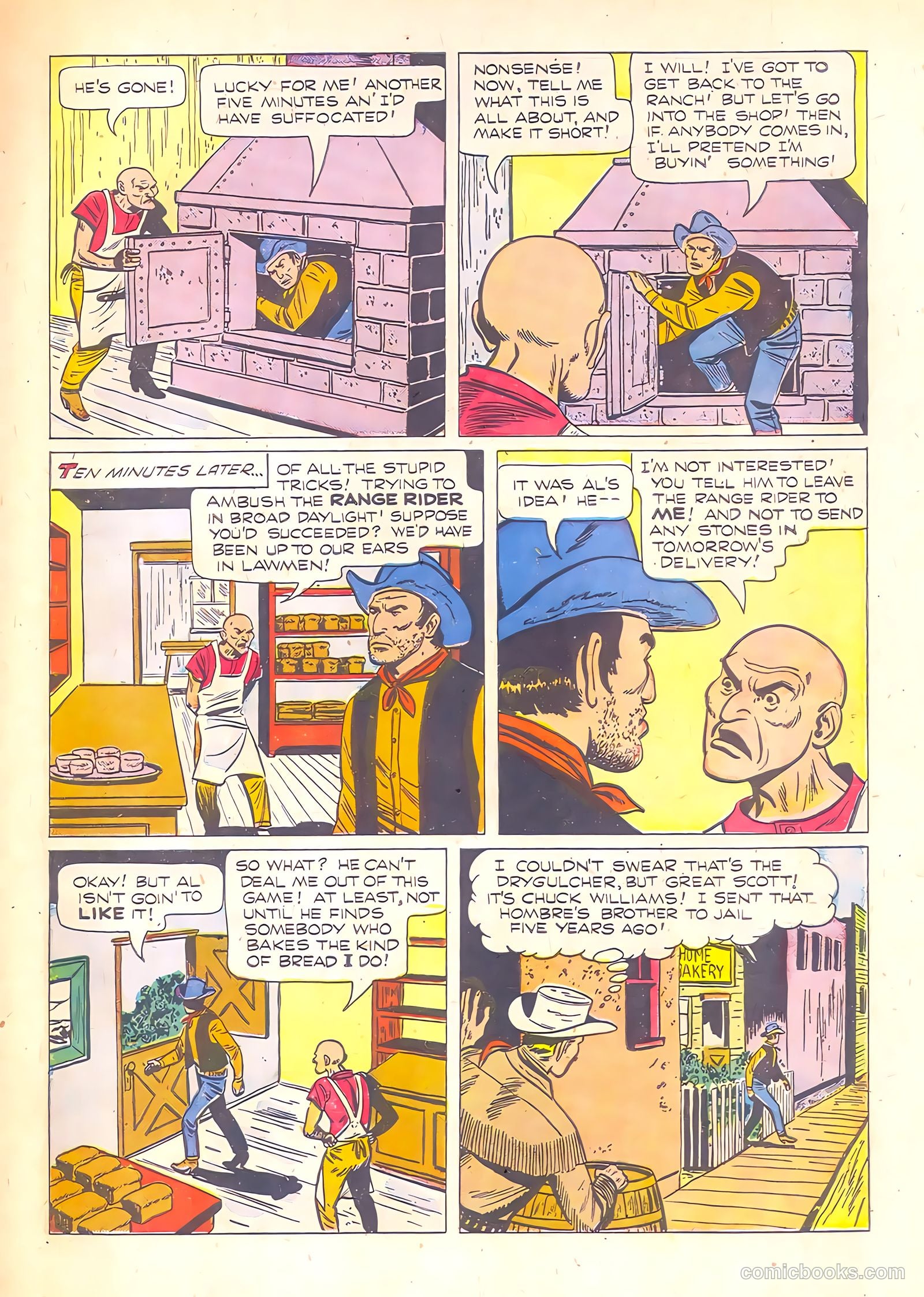 Range Rider #4 (1954) — page 31 of 36