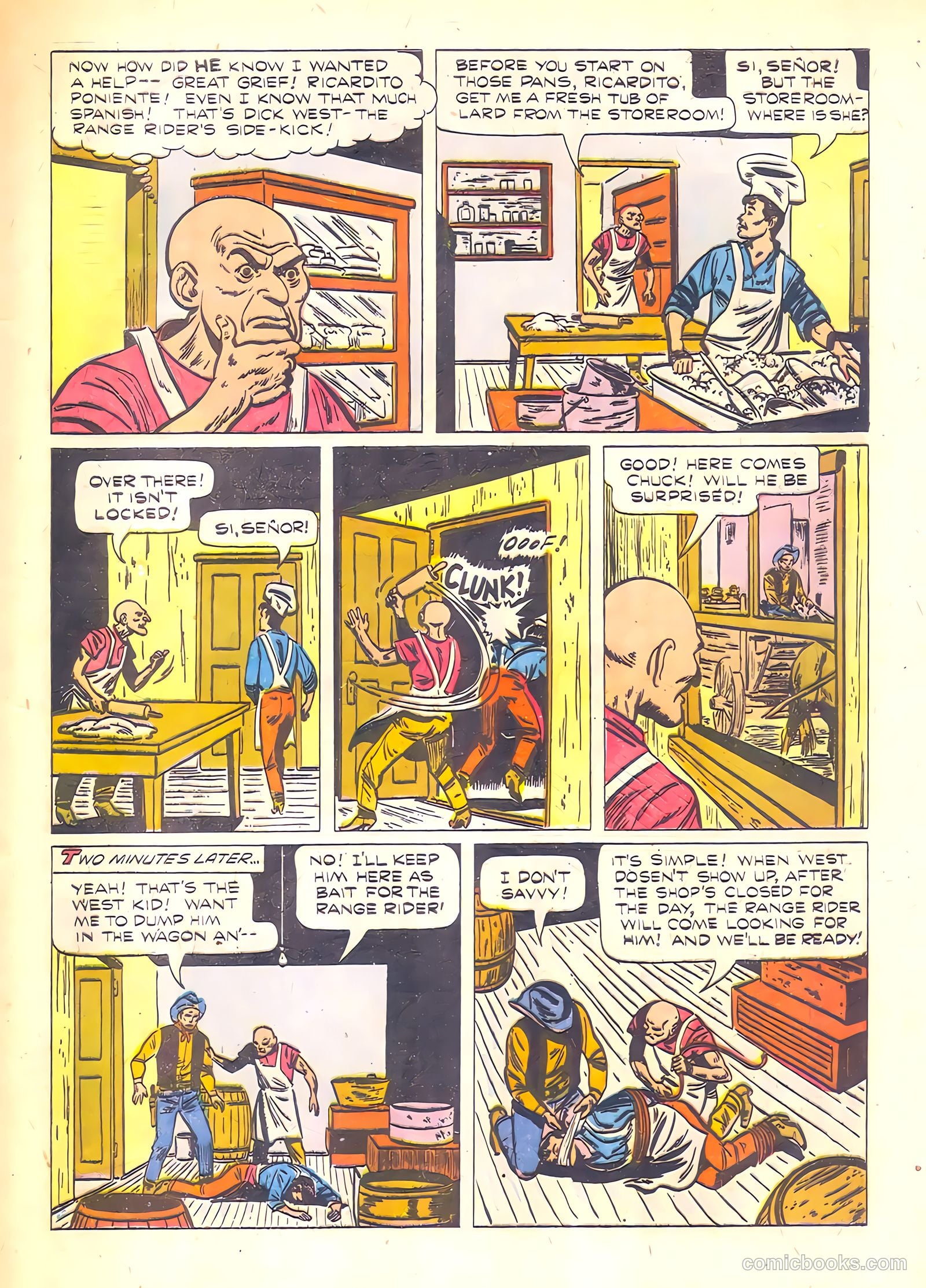 Range Rider #4 (1954) — page 33 of 36