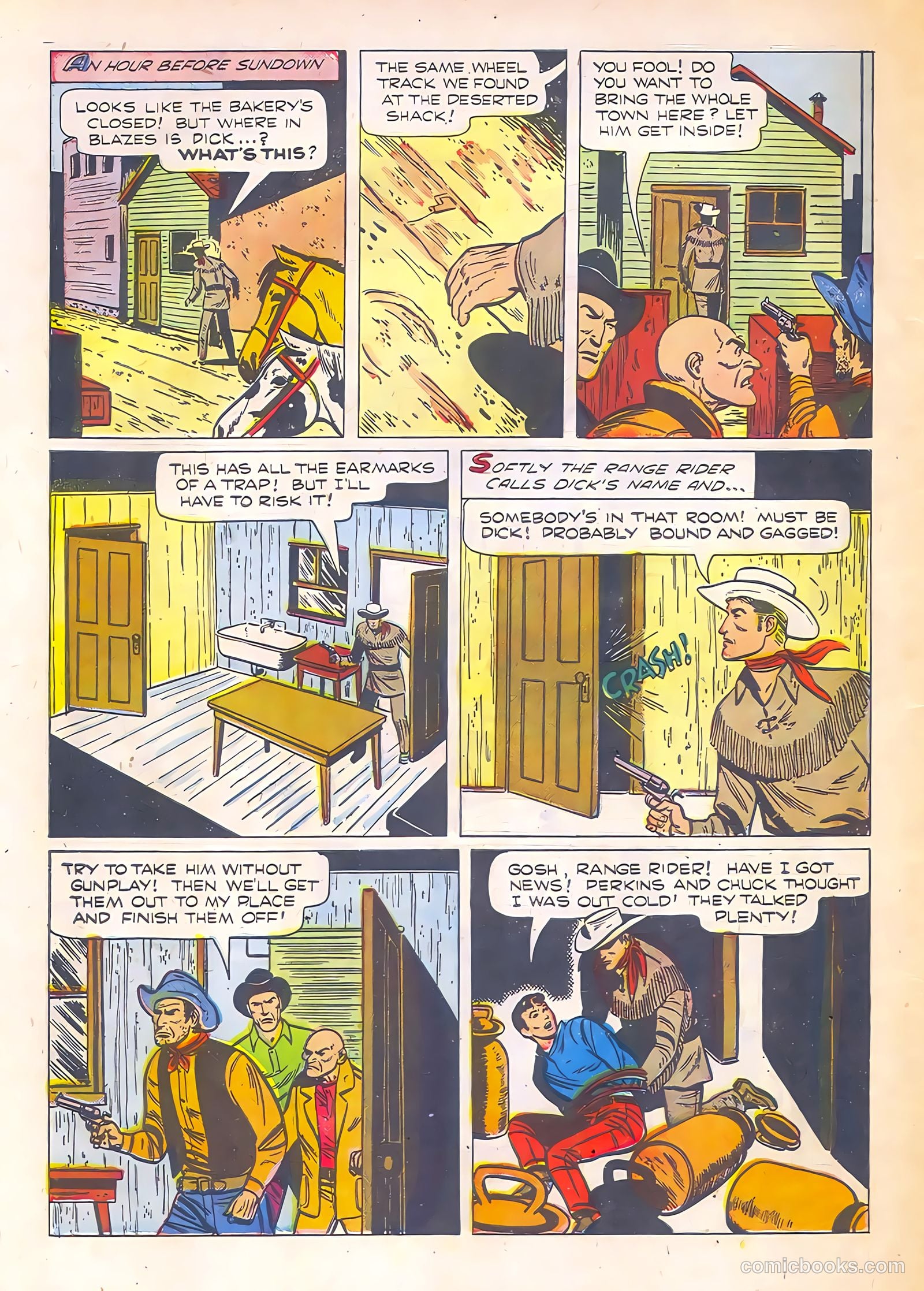 Range Rider #4 (1954) — page 34 of 36
