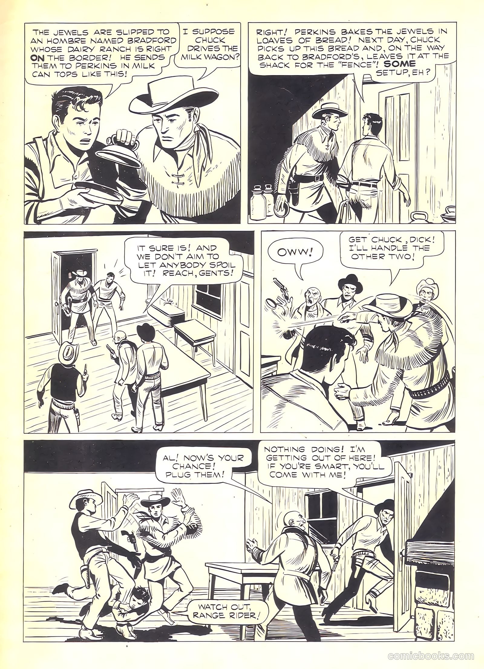 Range Rider #4 (1954) — page 35 of 36