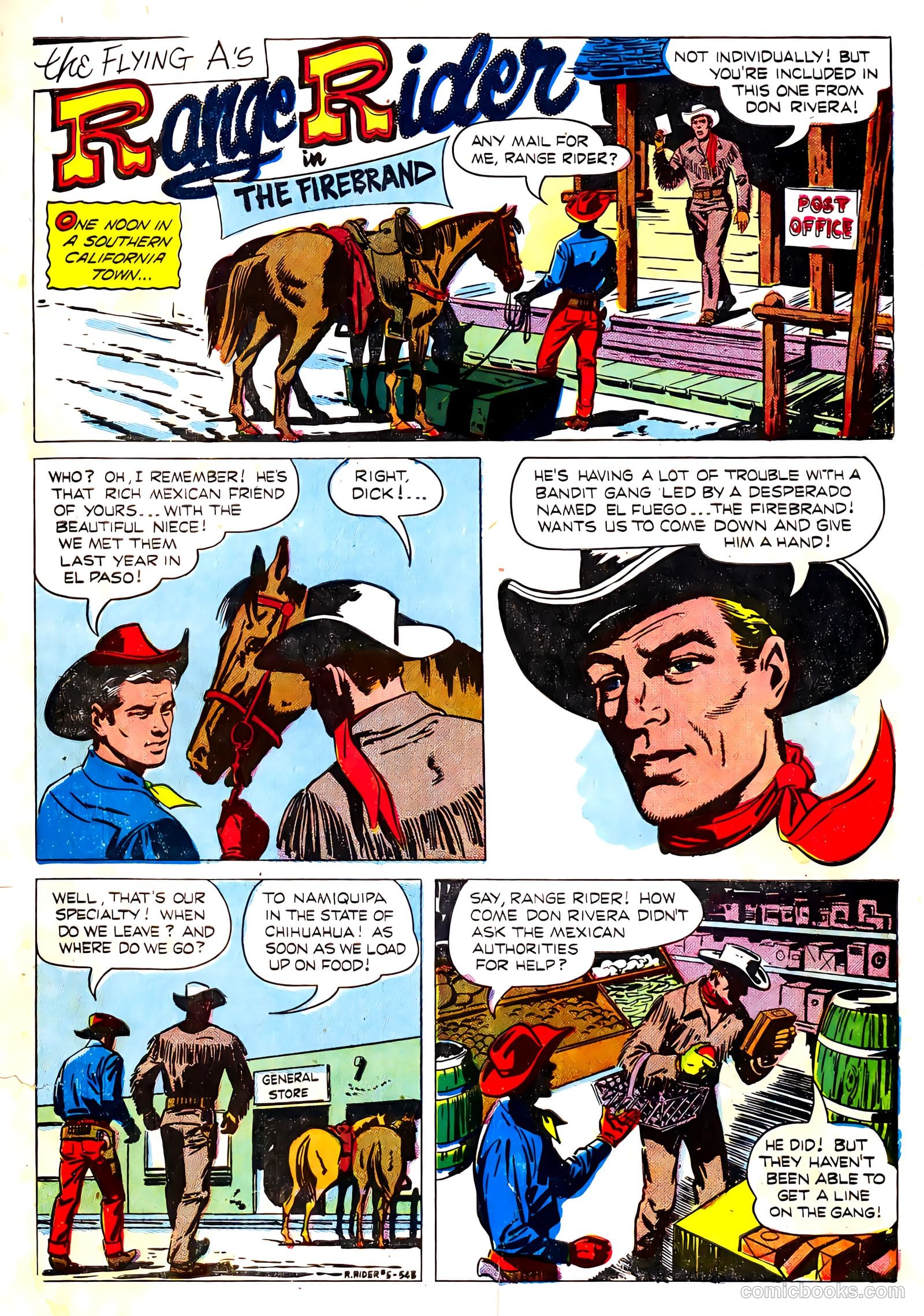 Range Rider #5 (1954) — page 3 of 36