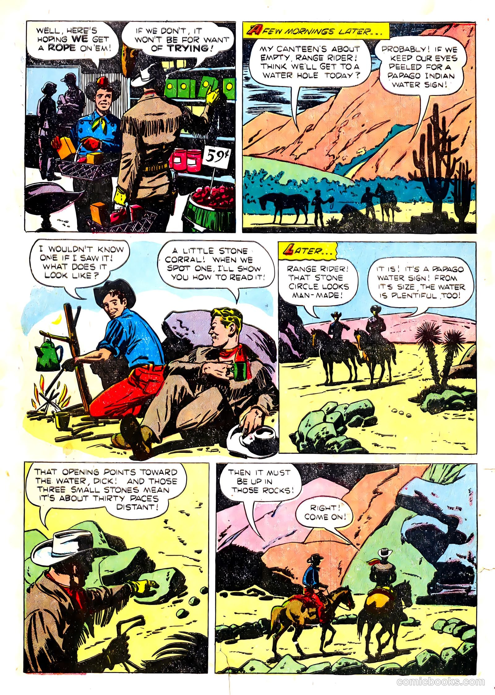 Range Rider #5 (1954) — page 4 of 36