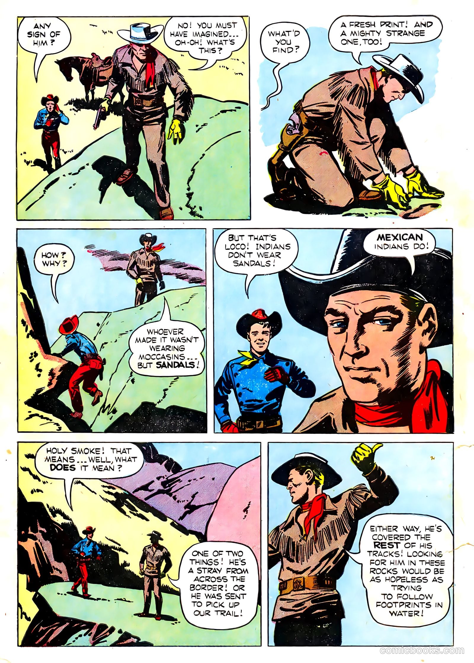 Range Rider #5 (1954) — page 6 of 36