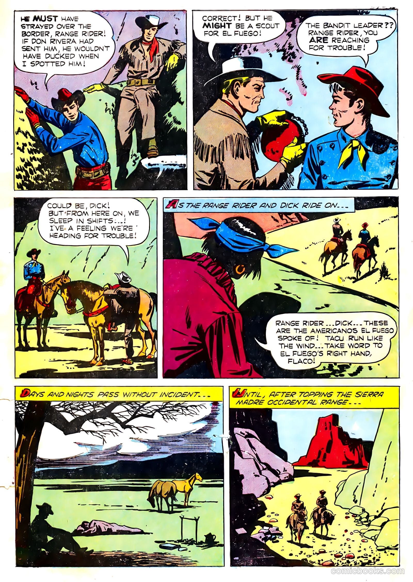 Range Rider #5 (1954) — page 7 of 36