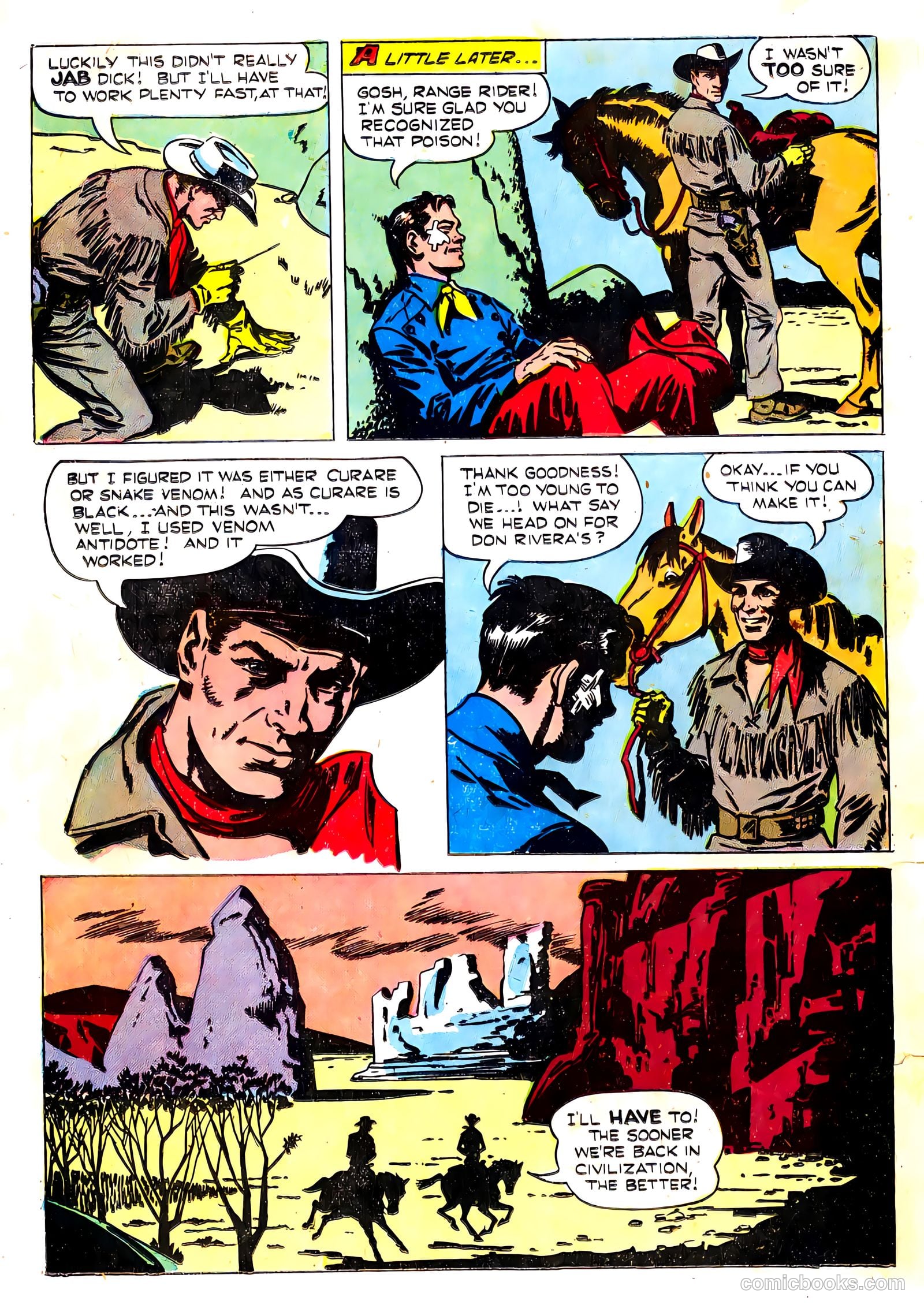 Range Rider #5 (1954) — page 12 of 36